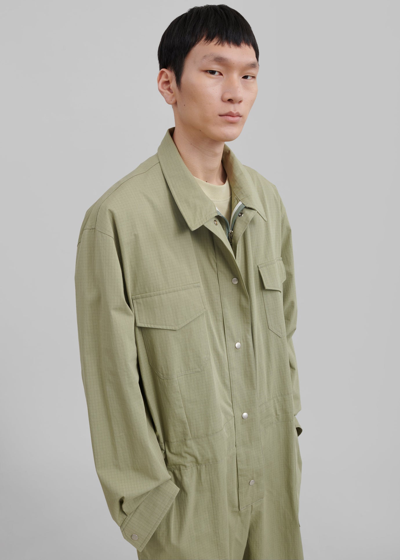 Ben Boiler Suit - Olive - 1