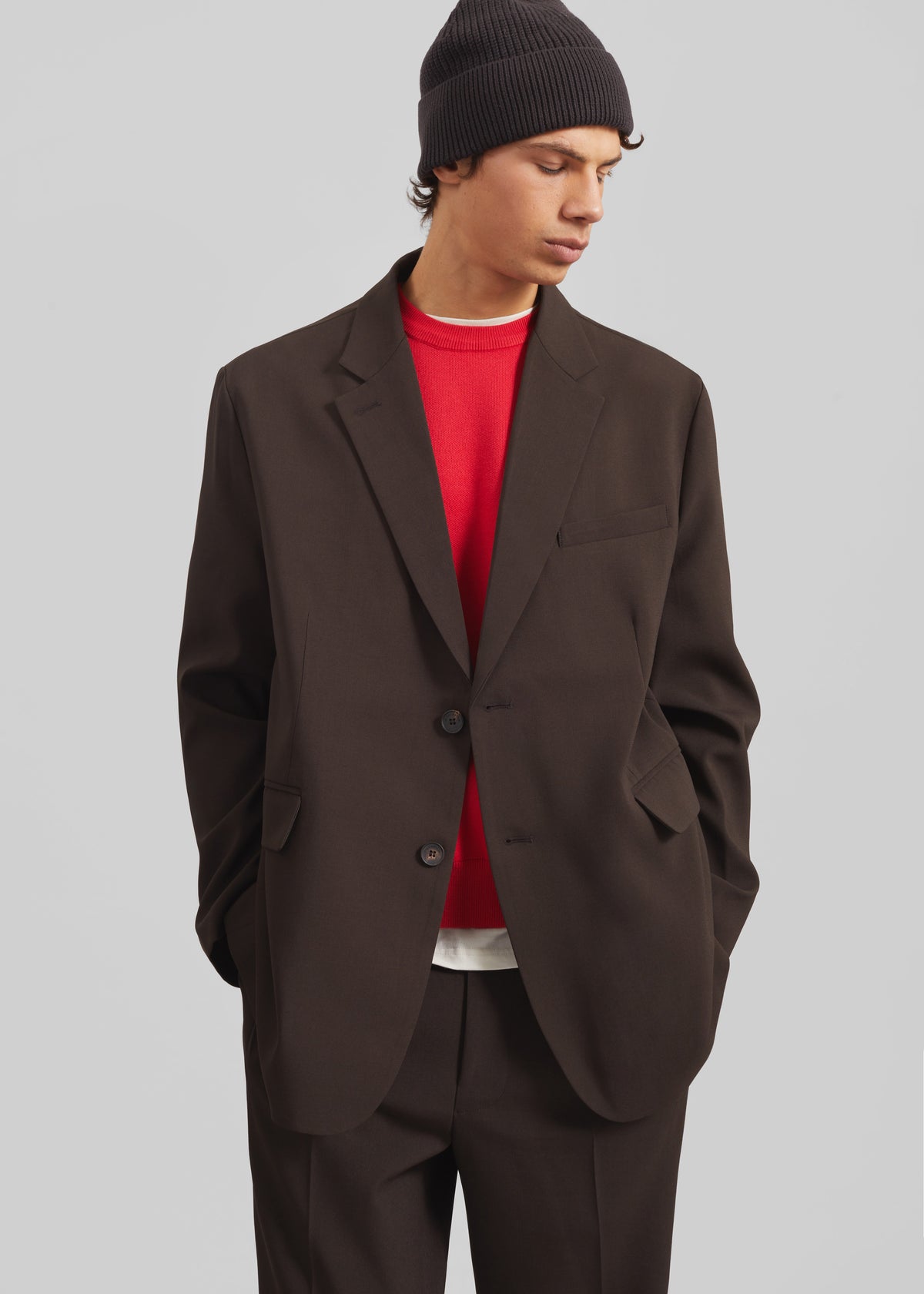 Beo Blazer - Dark Espresso - 1