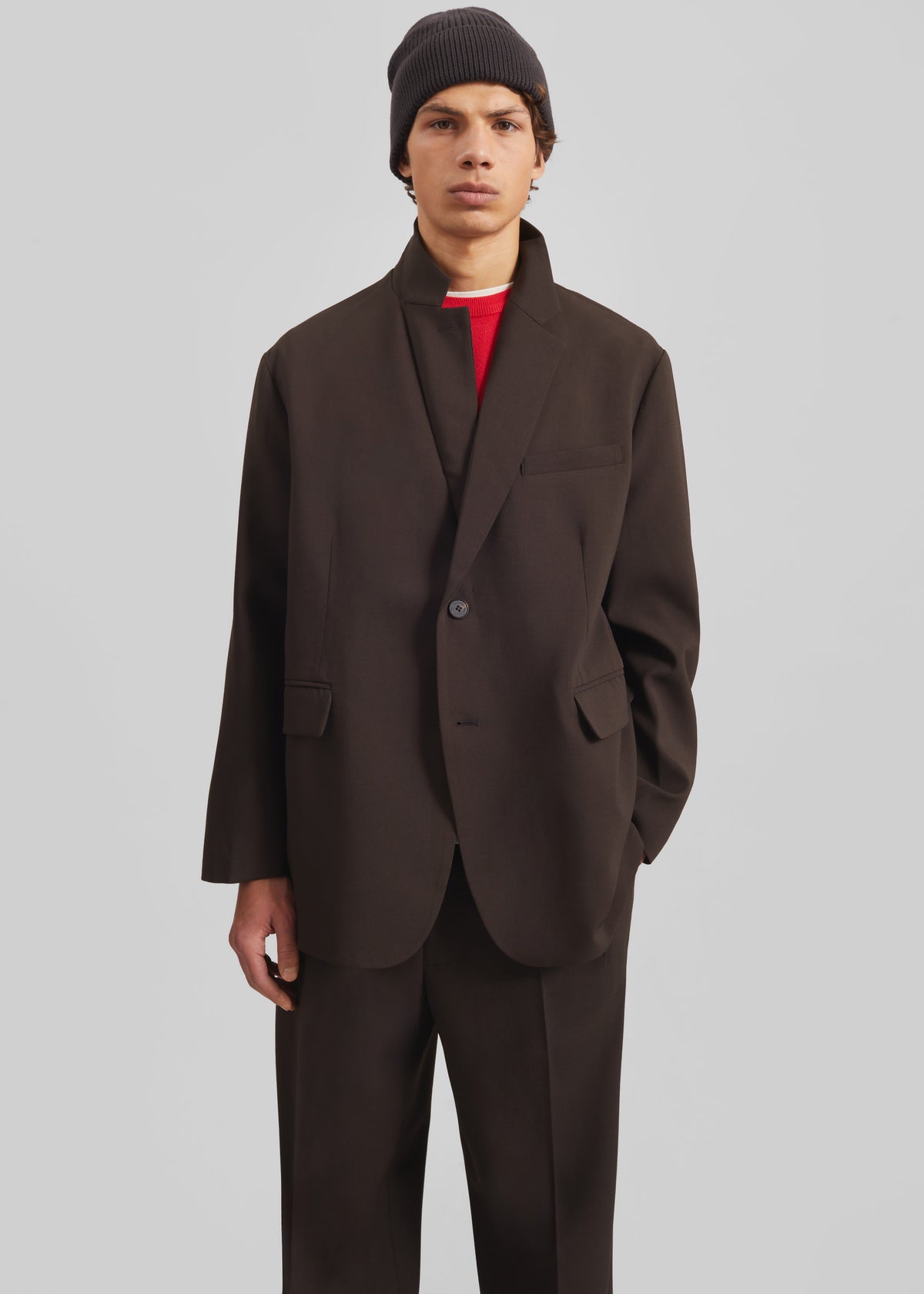 Beo Blazer - Dark Espresso - 5