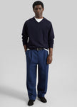 Beo Linen Pants - Navy