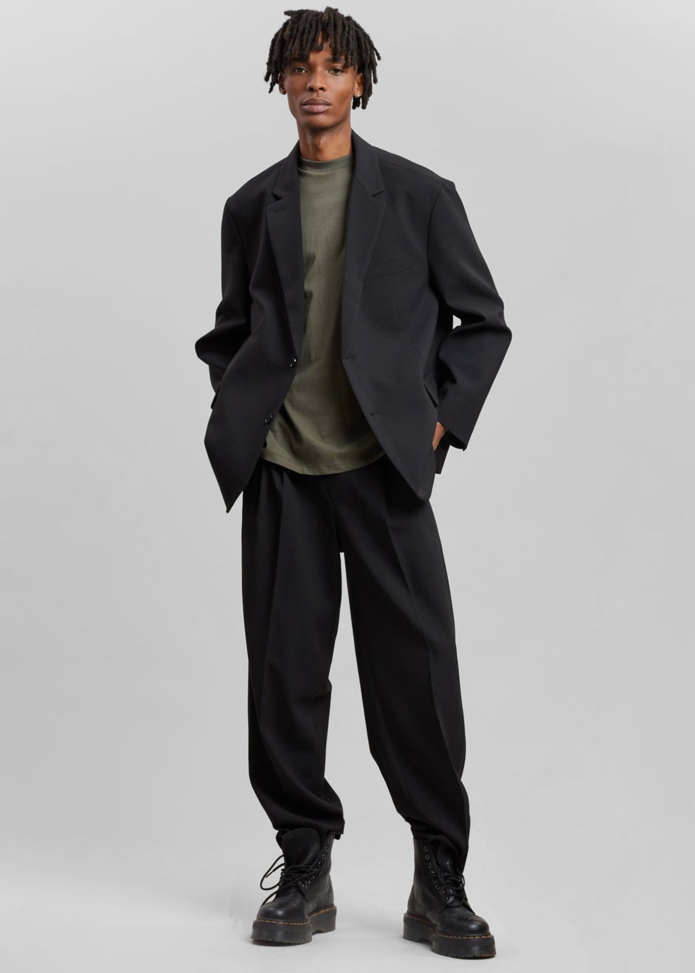 Beo Suit Pants - Black - 1