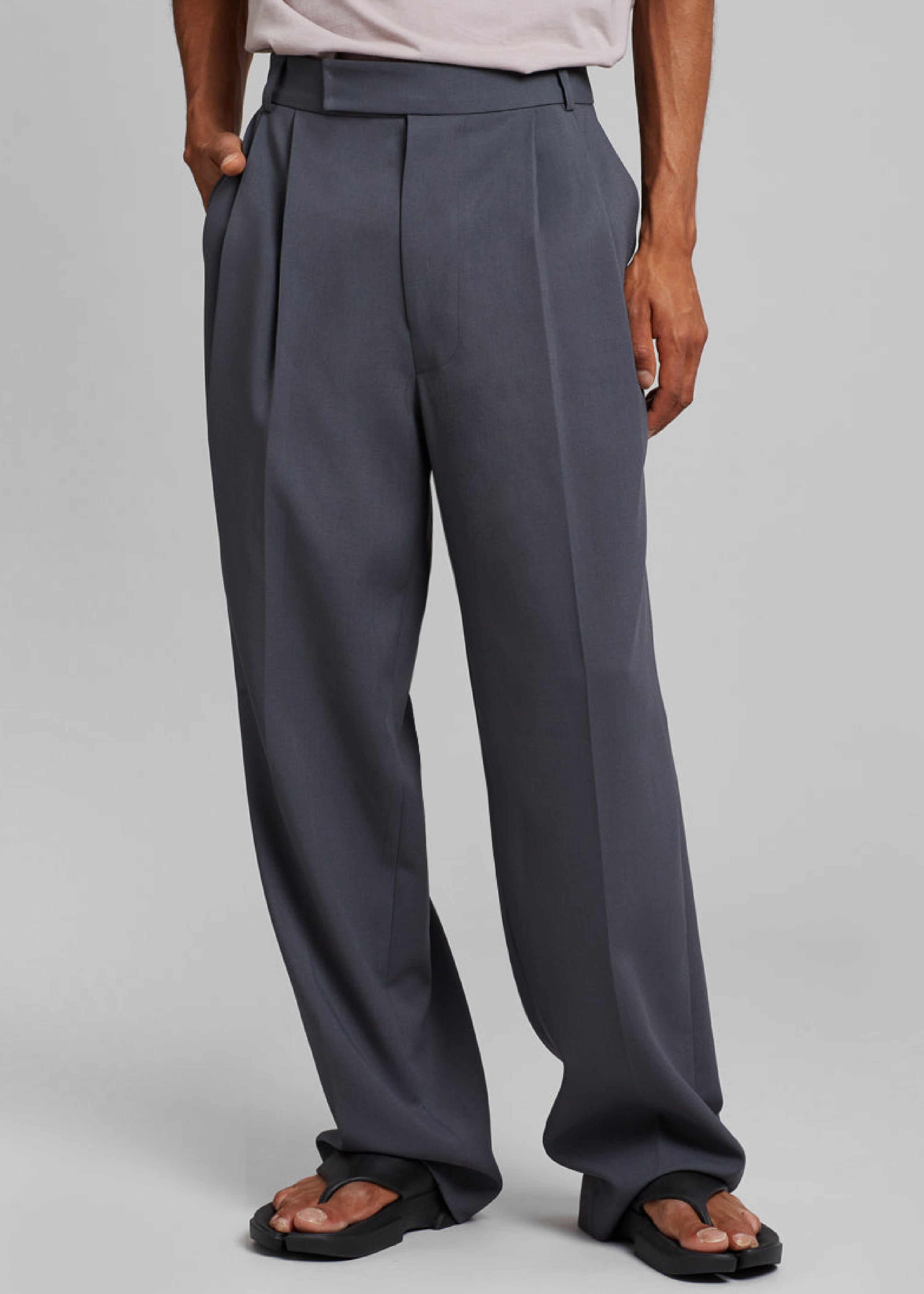 Beo Suit Pants - Charcoal - 1