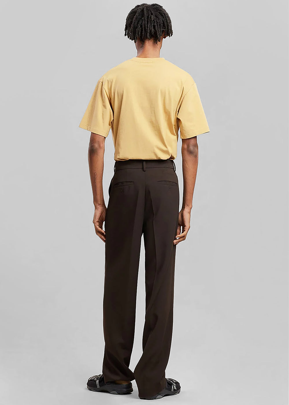 Beo Suit Pants - Dark Espresso - 1
