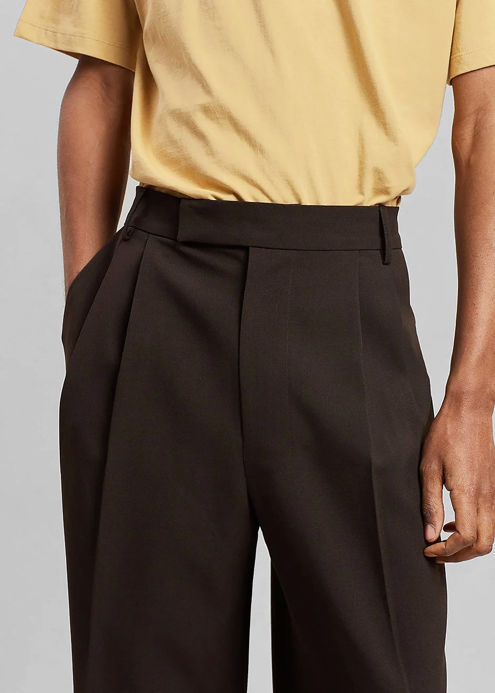 Beo Suit Pants - Dark Espresso