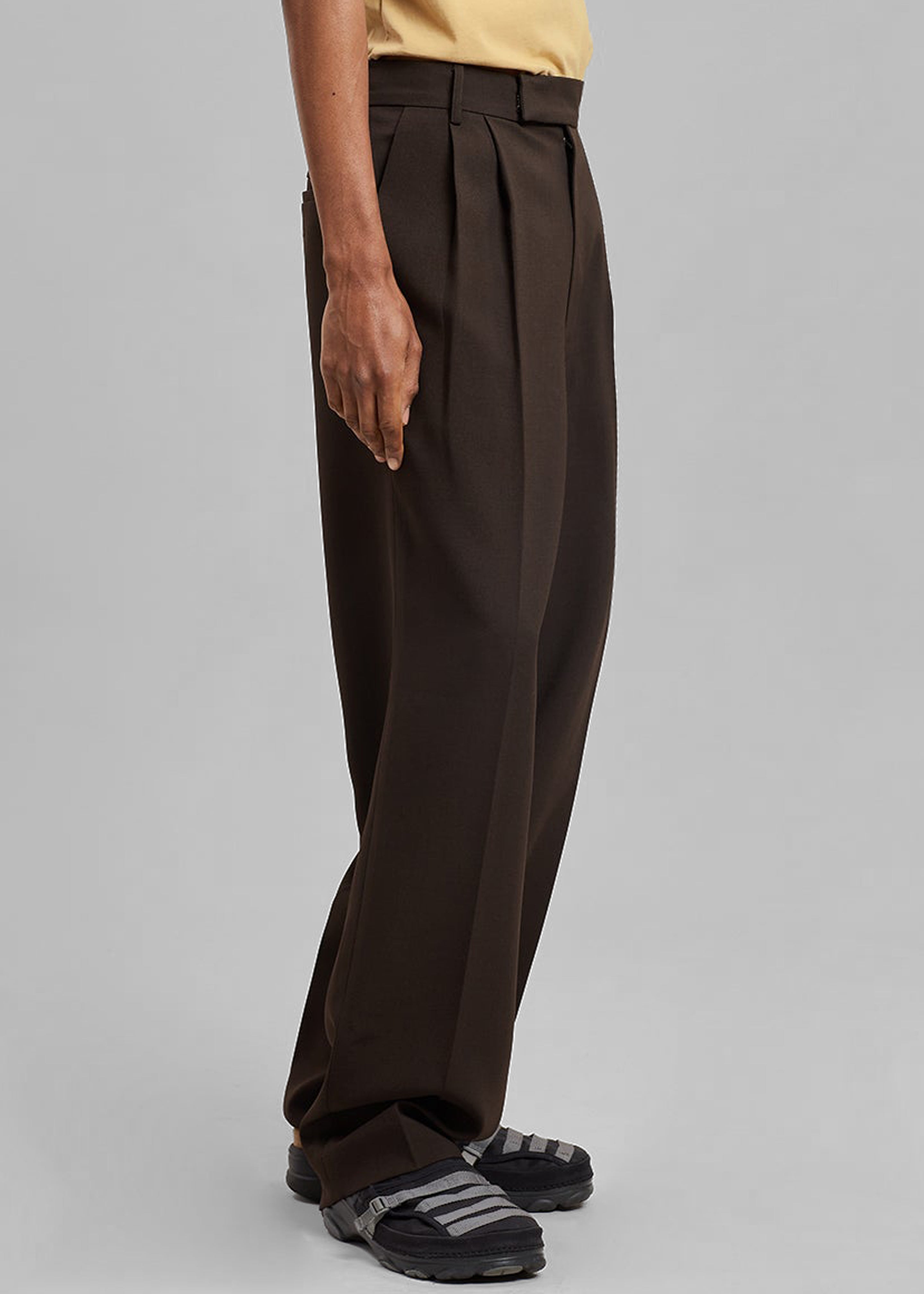 Beo Suit Pants - Dark Espresso - 3