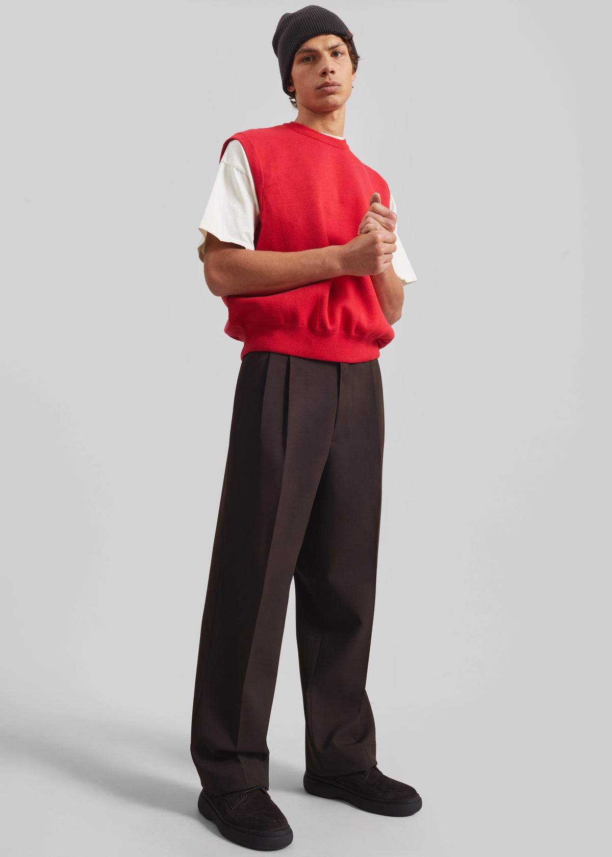 Beo Suit Pants - Dark Espresso - 5