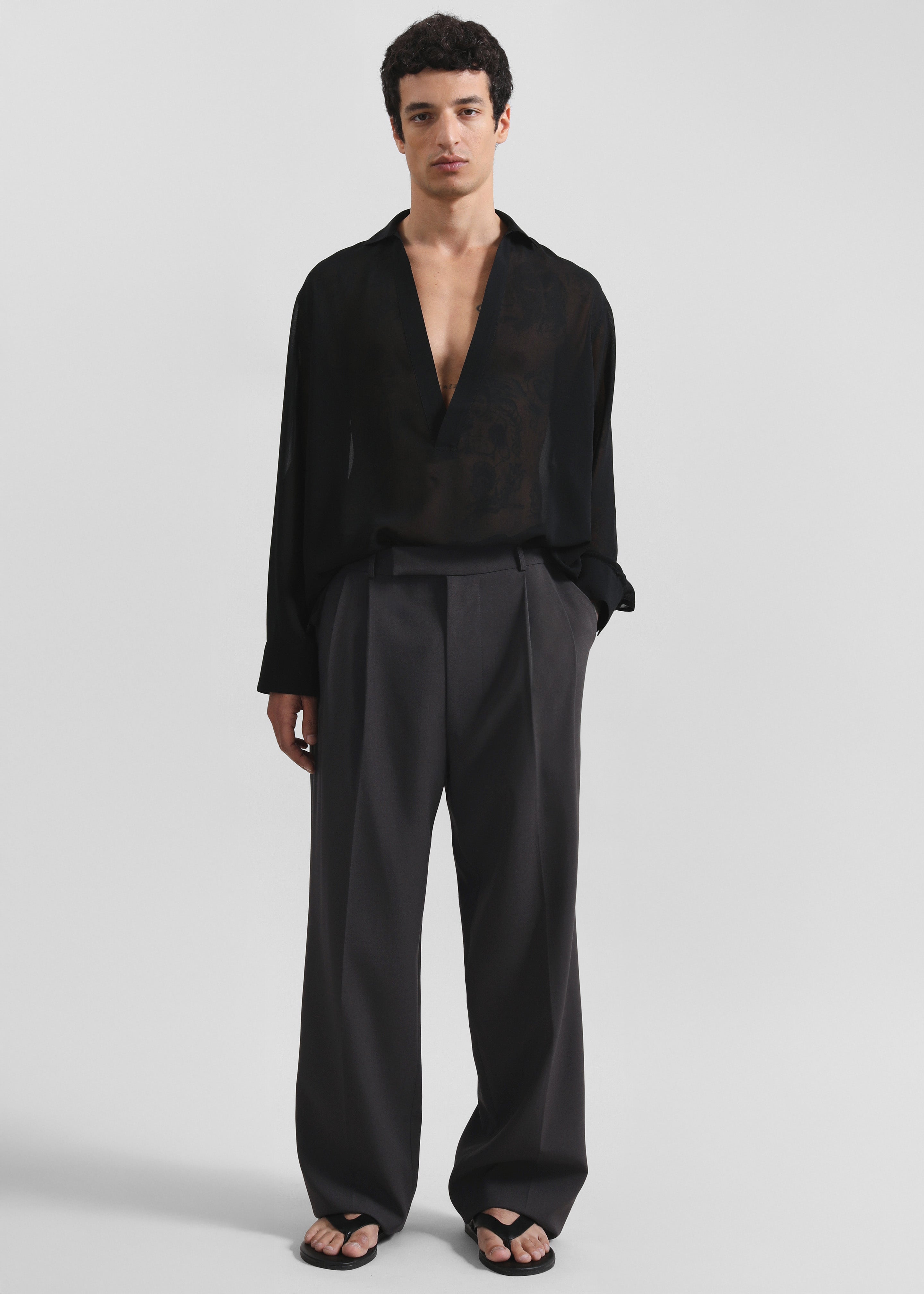 Beo Suit Pants - Dark Grey – The Frankie Shop Europe