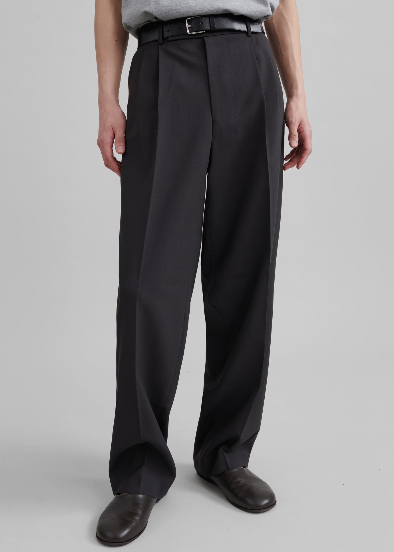 Beo Suit Pants - Dark Grey - 1