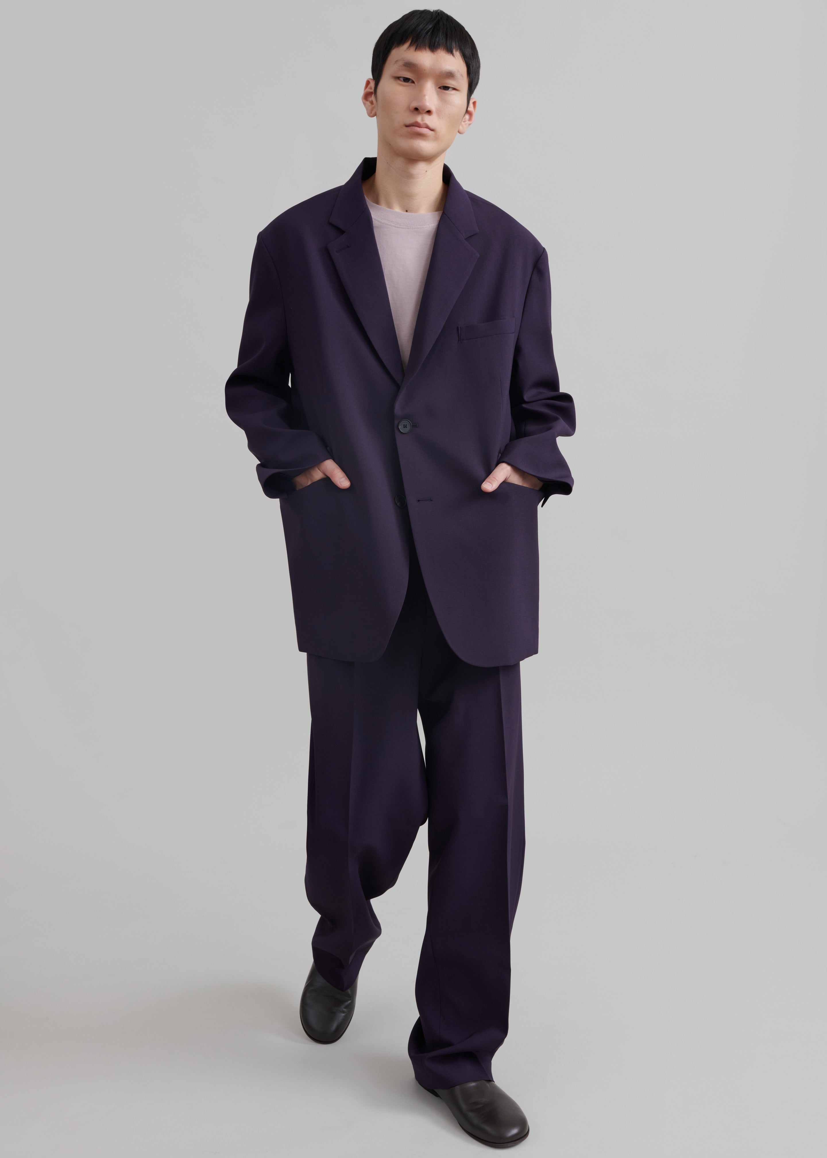 Beo Suit Pants - Purple - 7