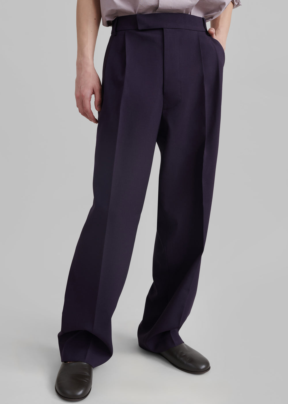 Beo Suit Pants - Purple