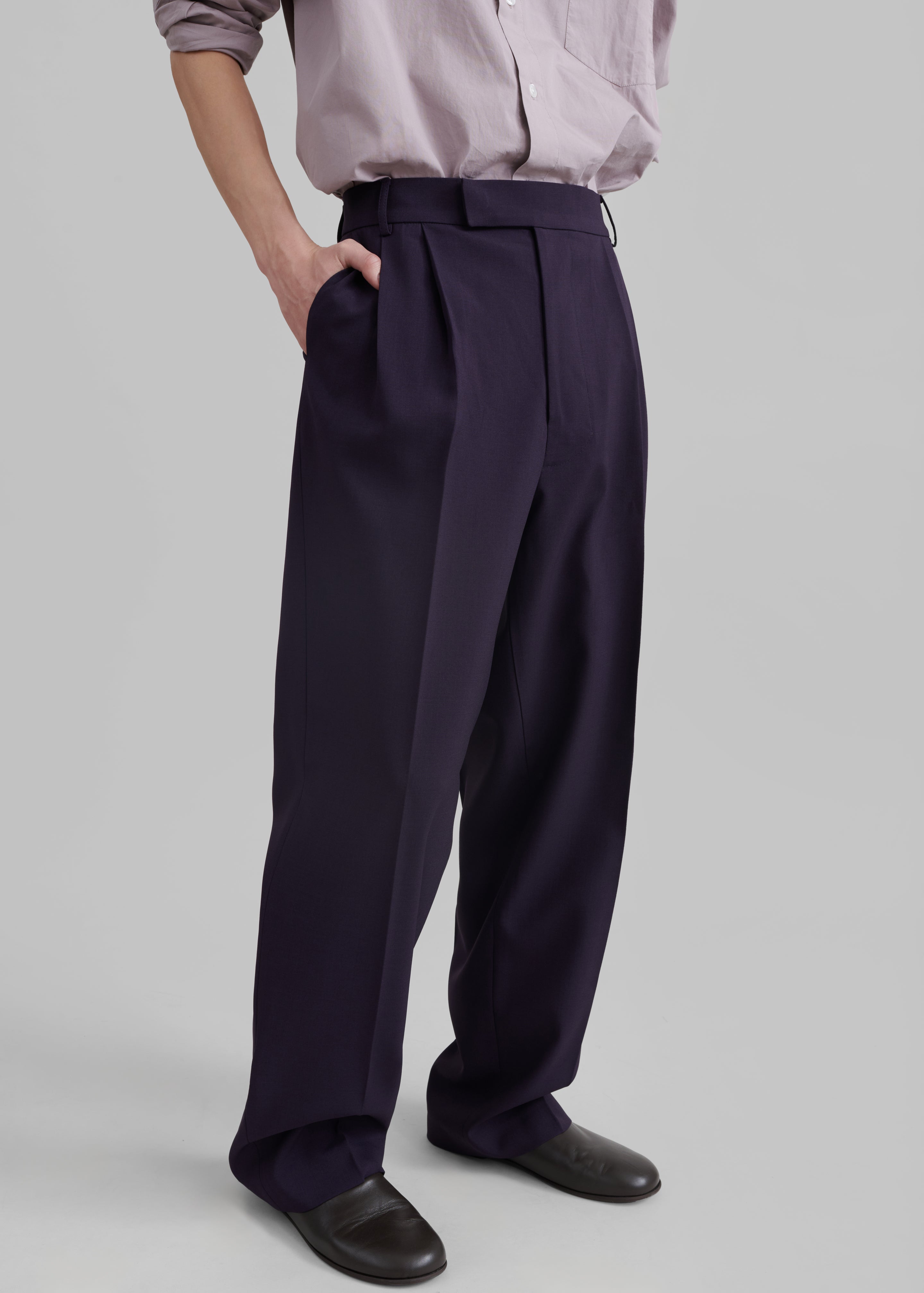 Beo Suit Pants - Purple - 5