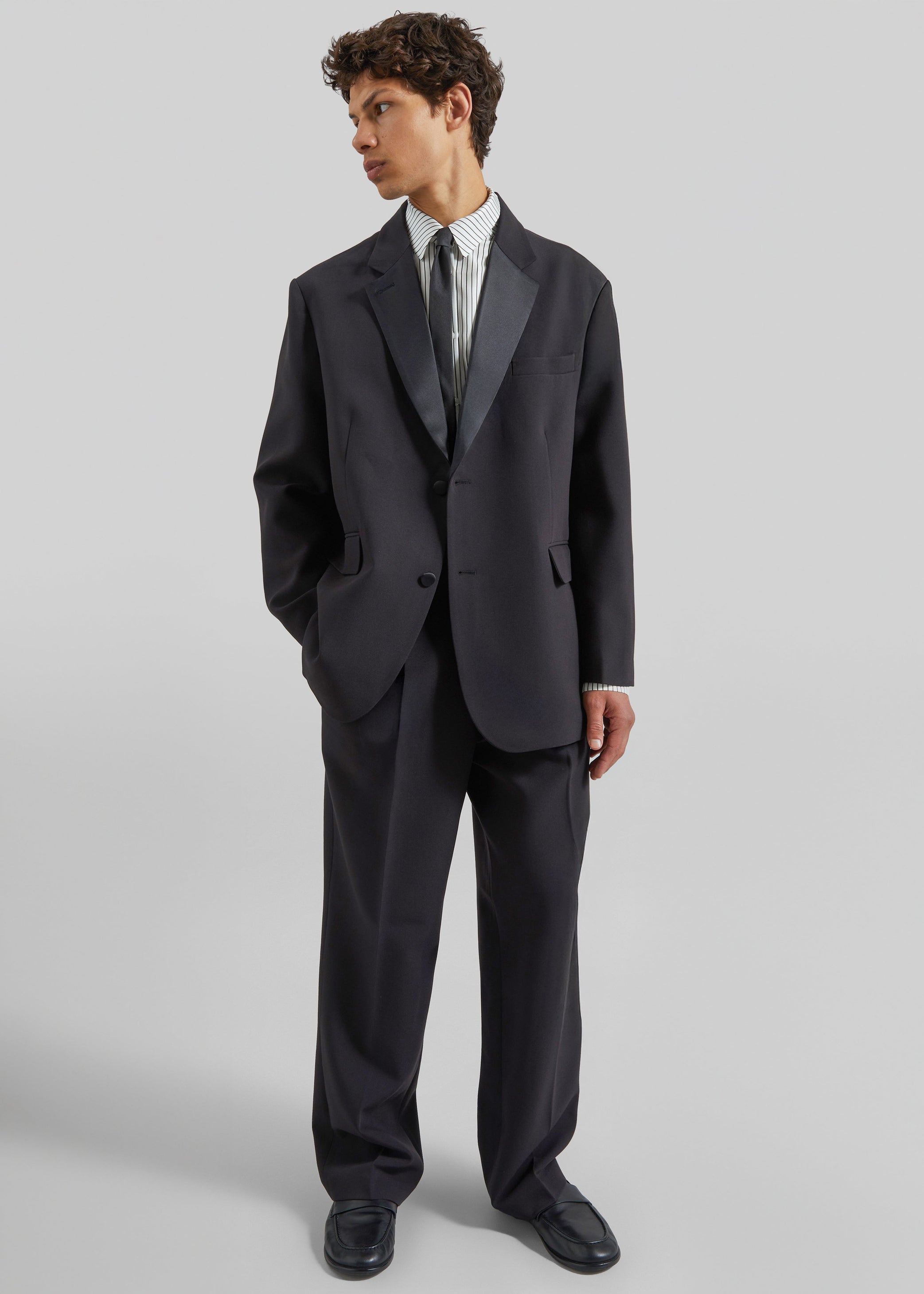 Shop the look image for Beo Tuxedo Jacket - Black
