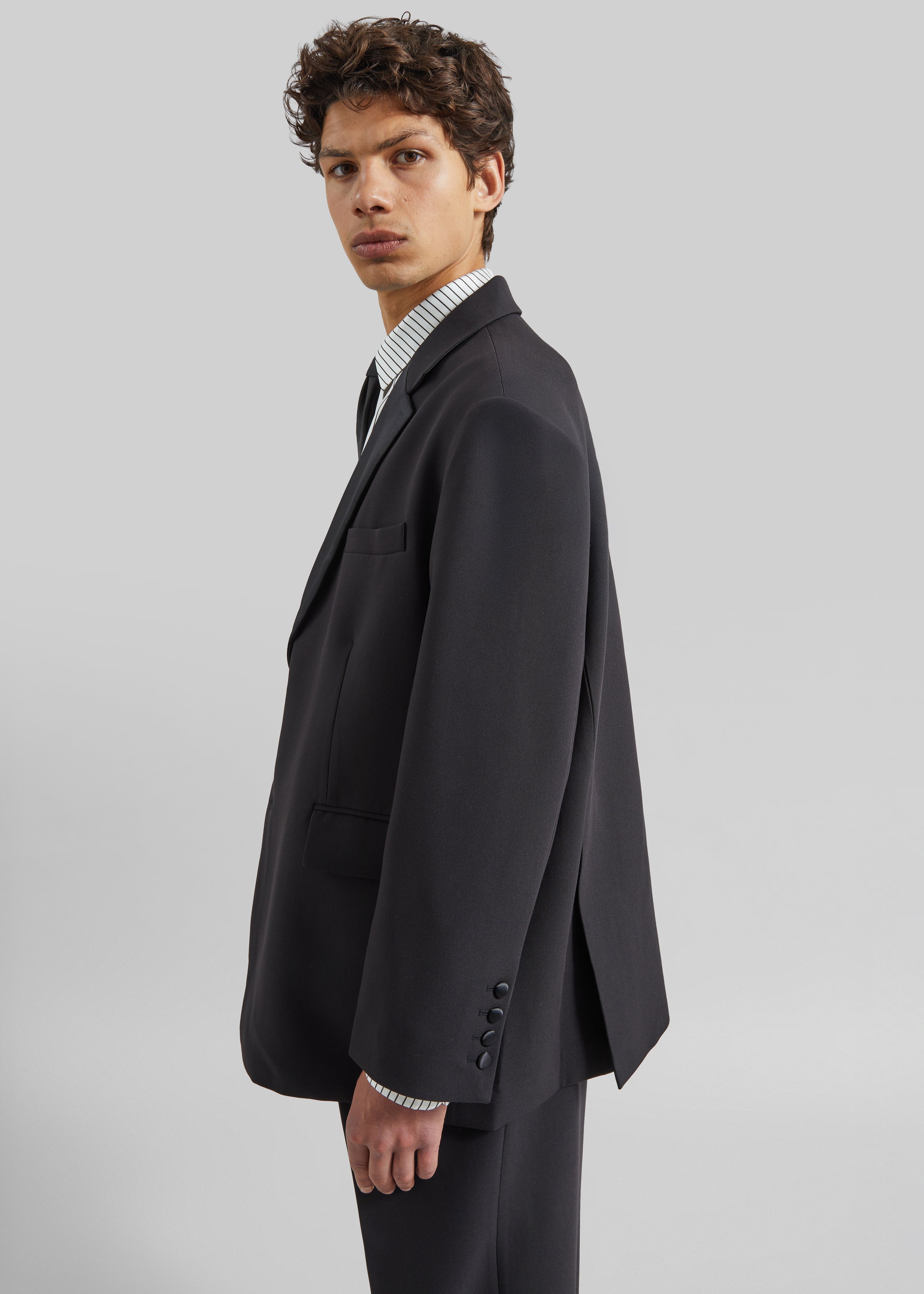 Beo Tuxedo Jacket - Black - 5