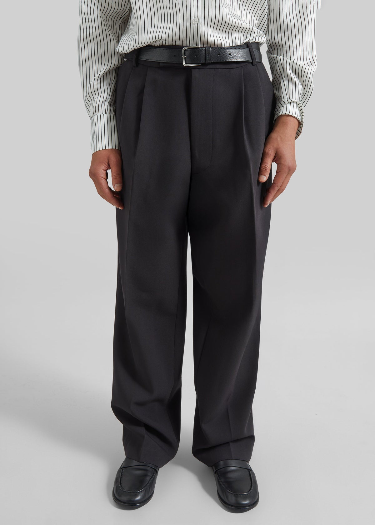 Beo Tuxedo Pants - Black - 3