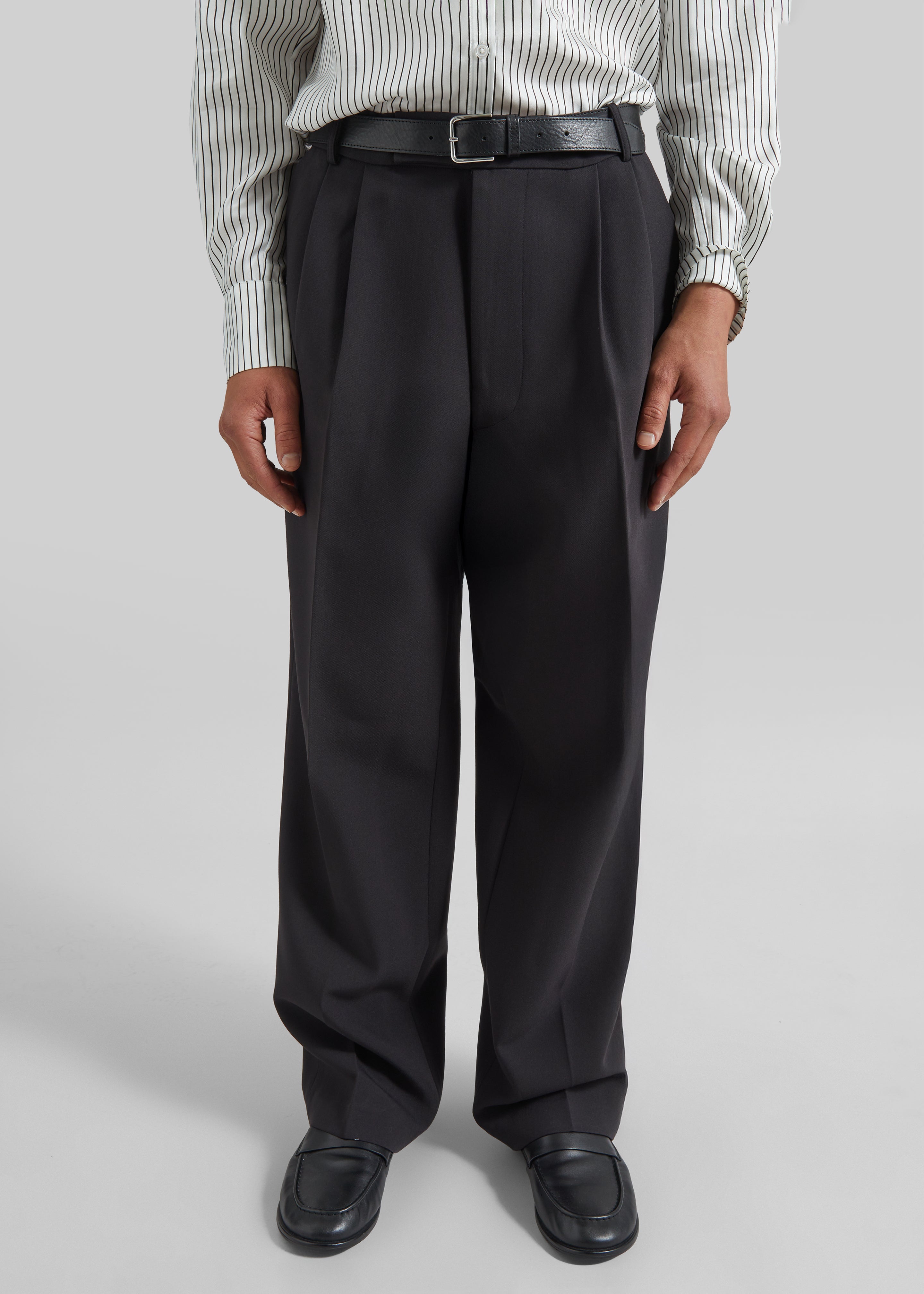 Beo Tuxedo Pants - Black - 3