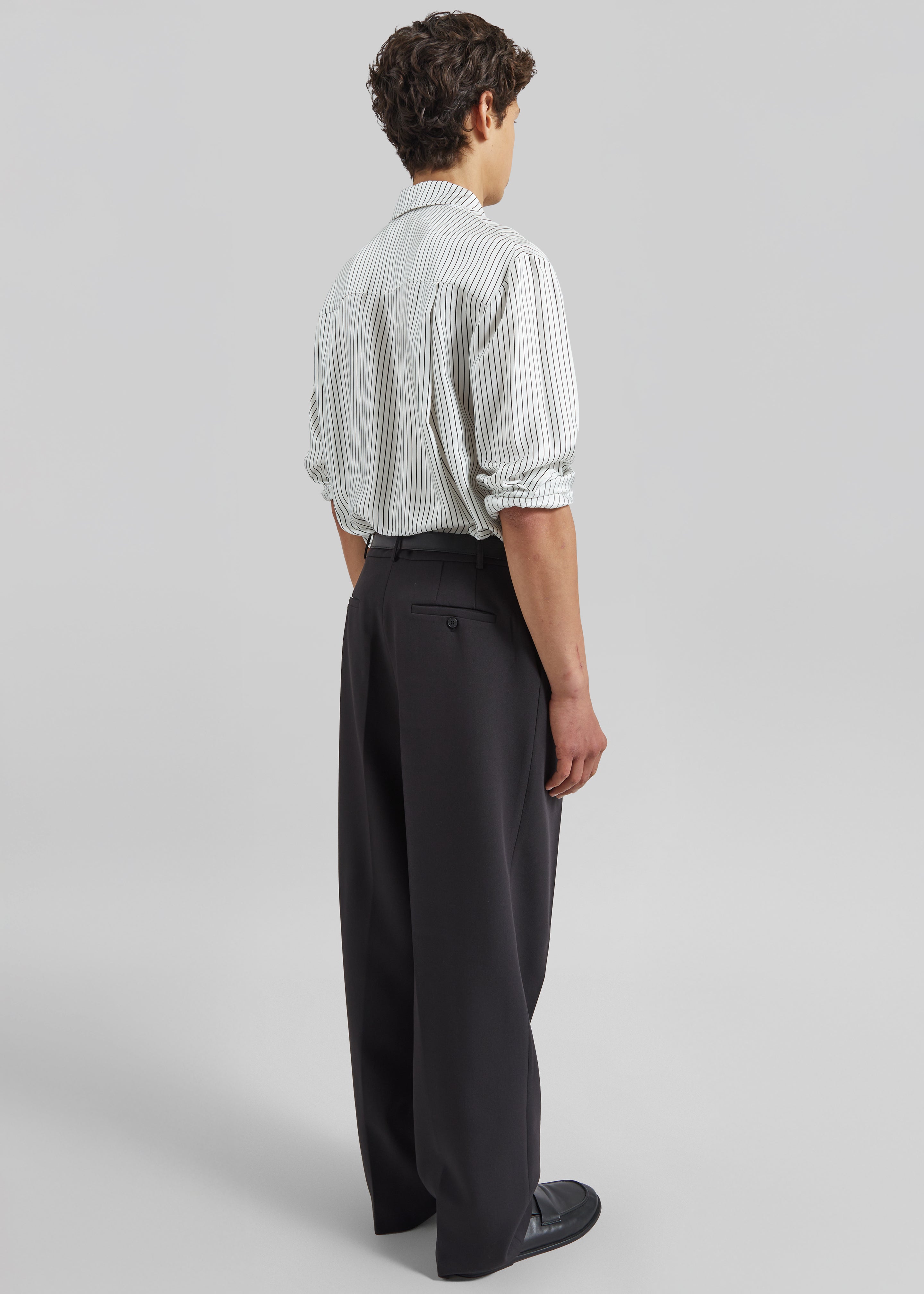 Beo Tuxedo Pants - Black - 7