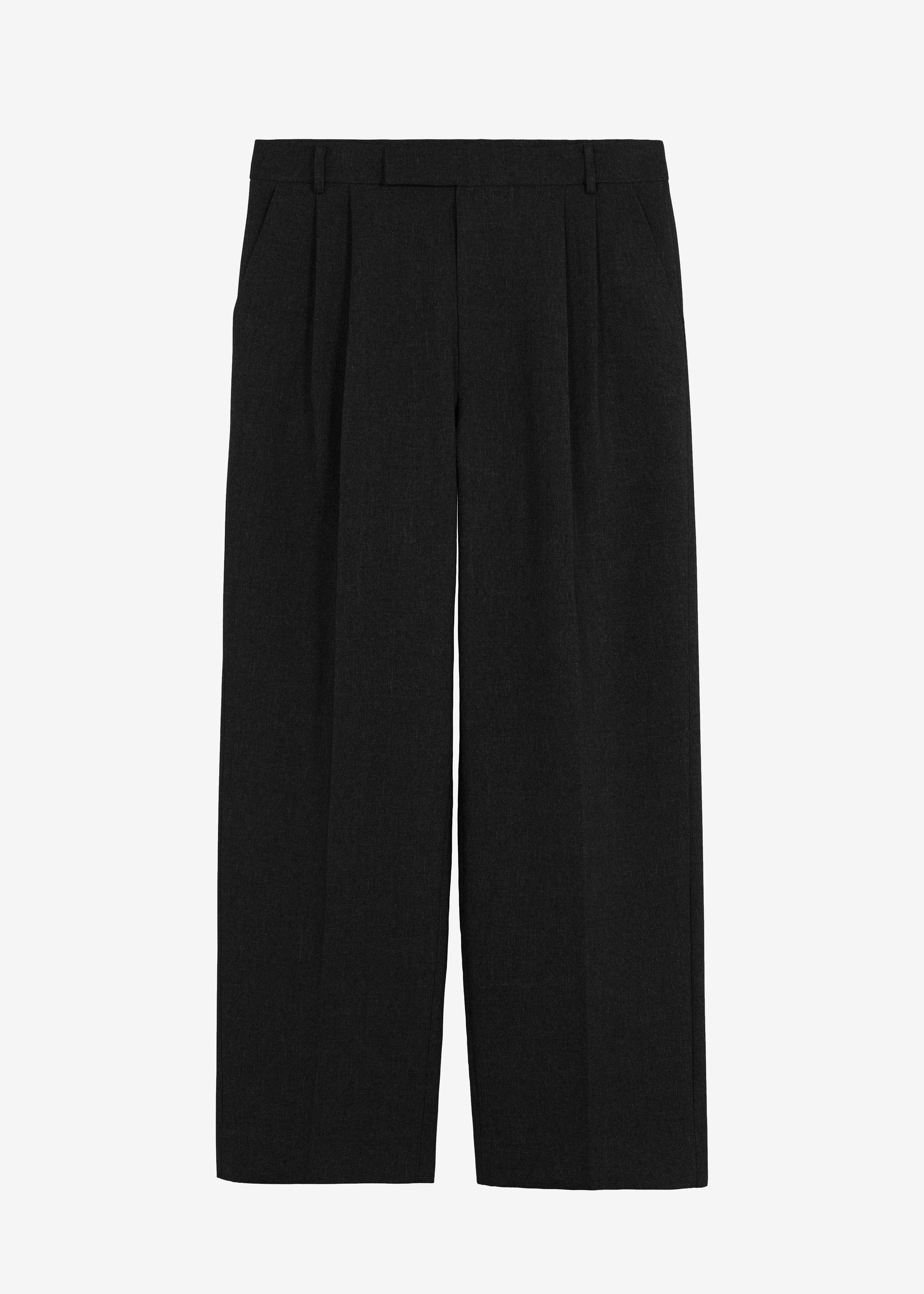 Beo Wool Suit Pants - Black - 9