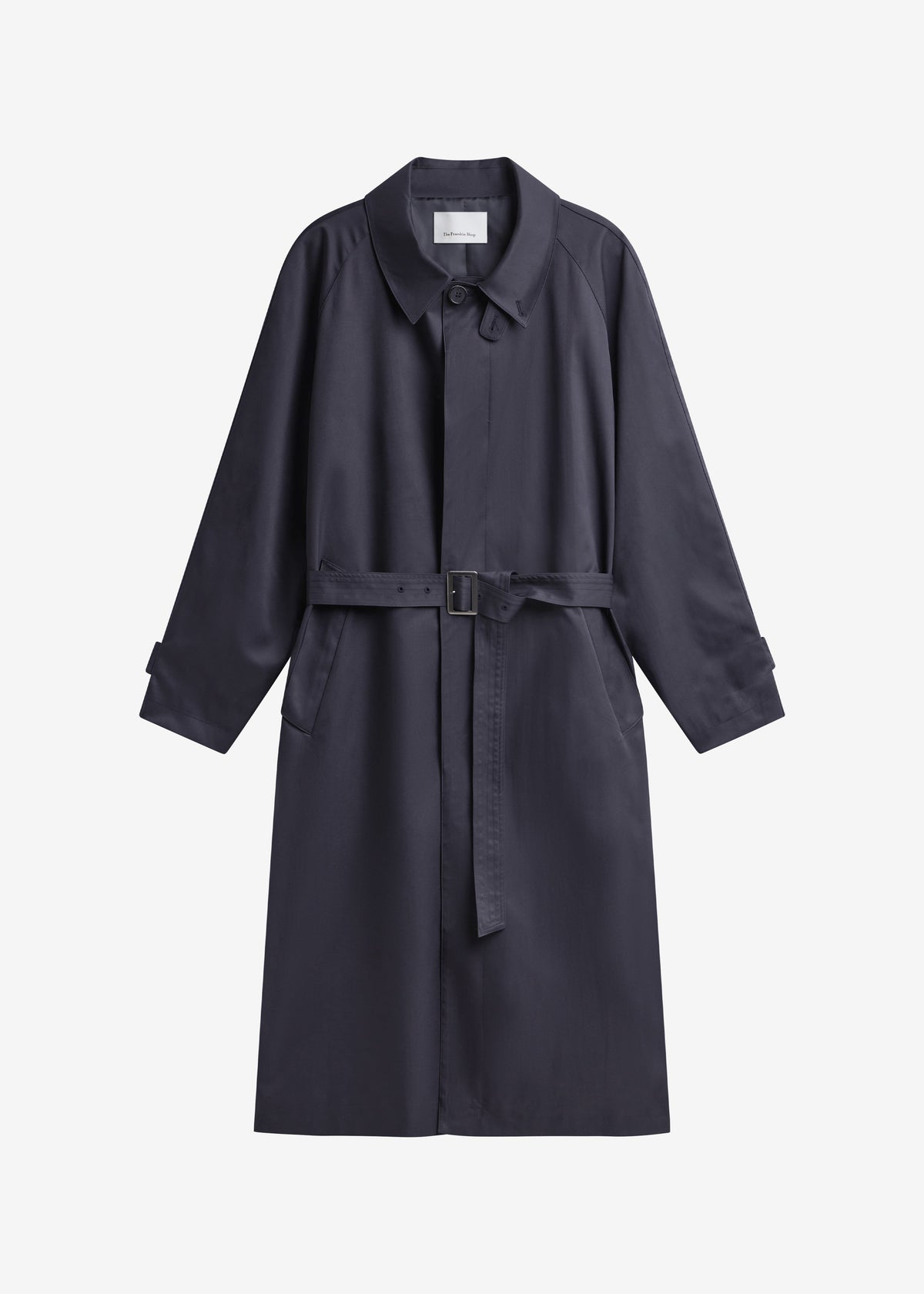Berlare Trench Coat - Dark Navy - 7