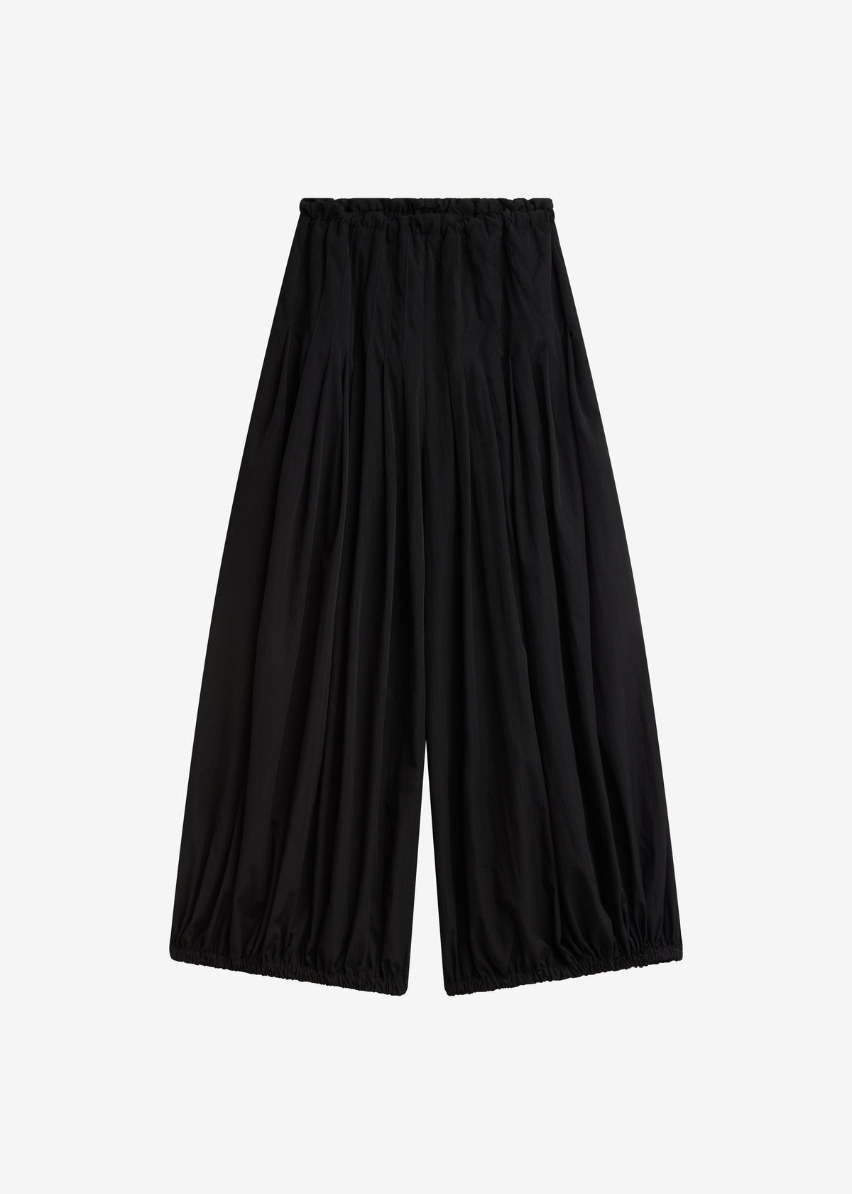 Berson Gathered Balloon Pants - Black - 9