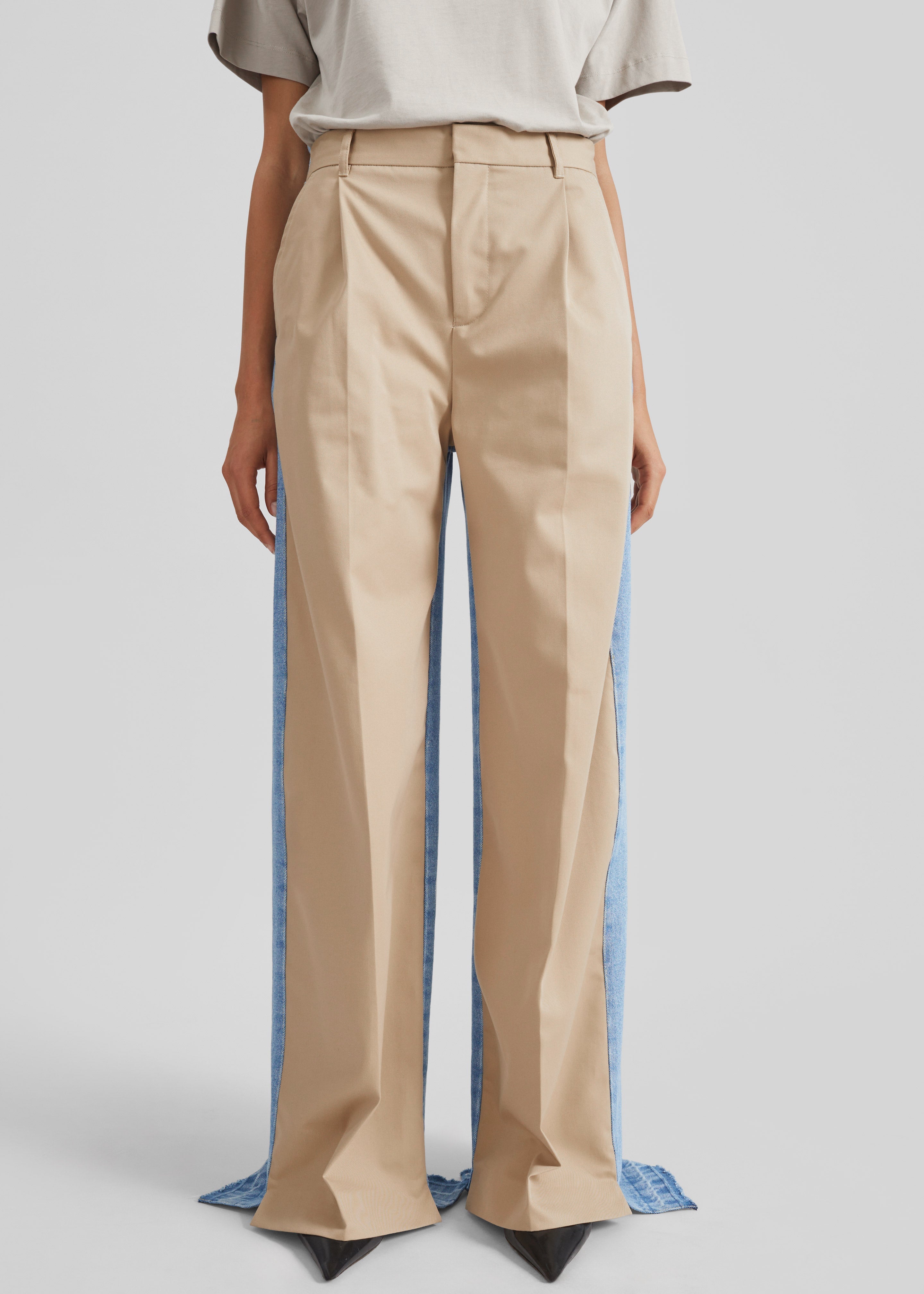 Bettter Denitrousers - Camel/Blue - 5
