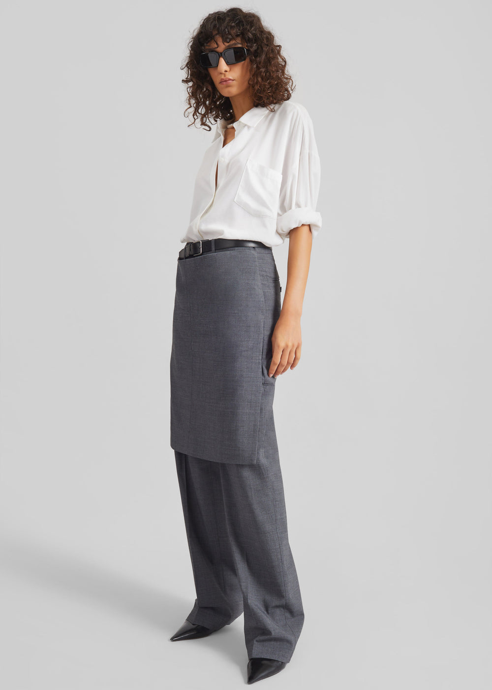 Bettter Hybrid Skirt Trouser - Grey