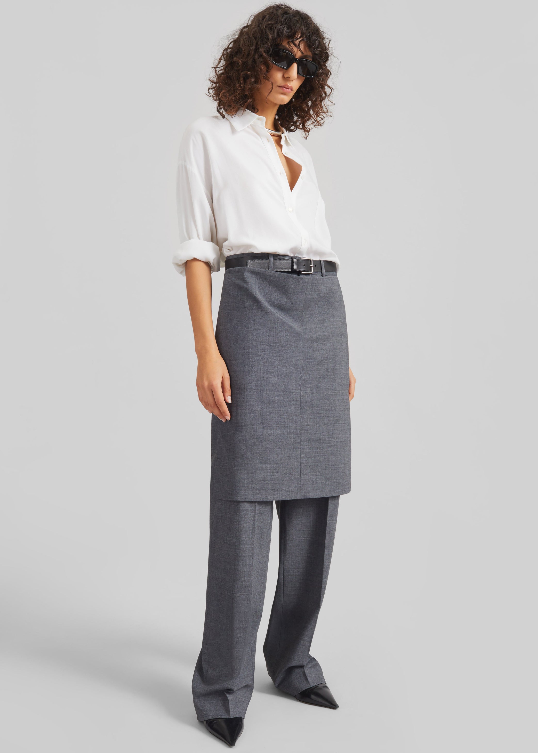Shop the look image for Bettter Hybrid Skirt Trouser - Grey