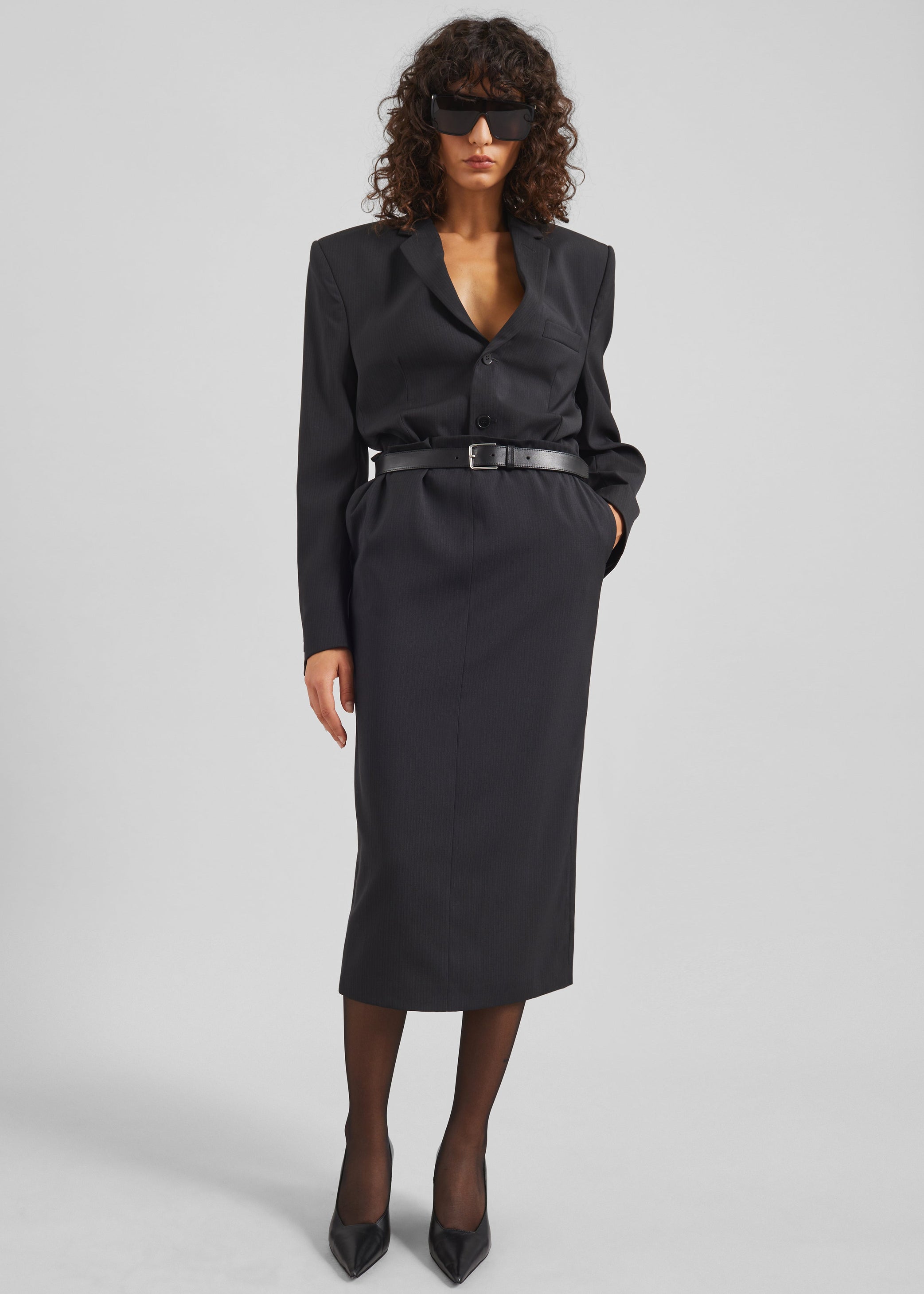 Shop the look image for Bettter Paper Bag Skirt - Grey