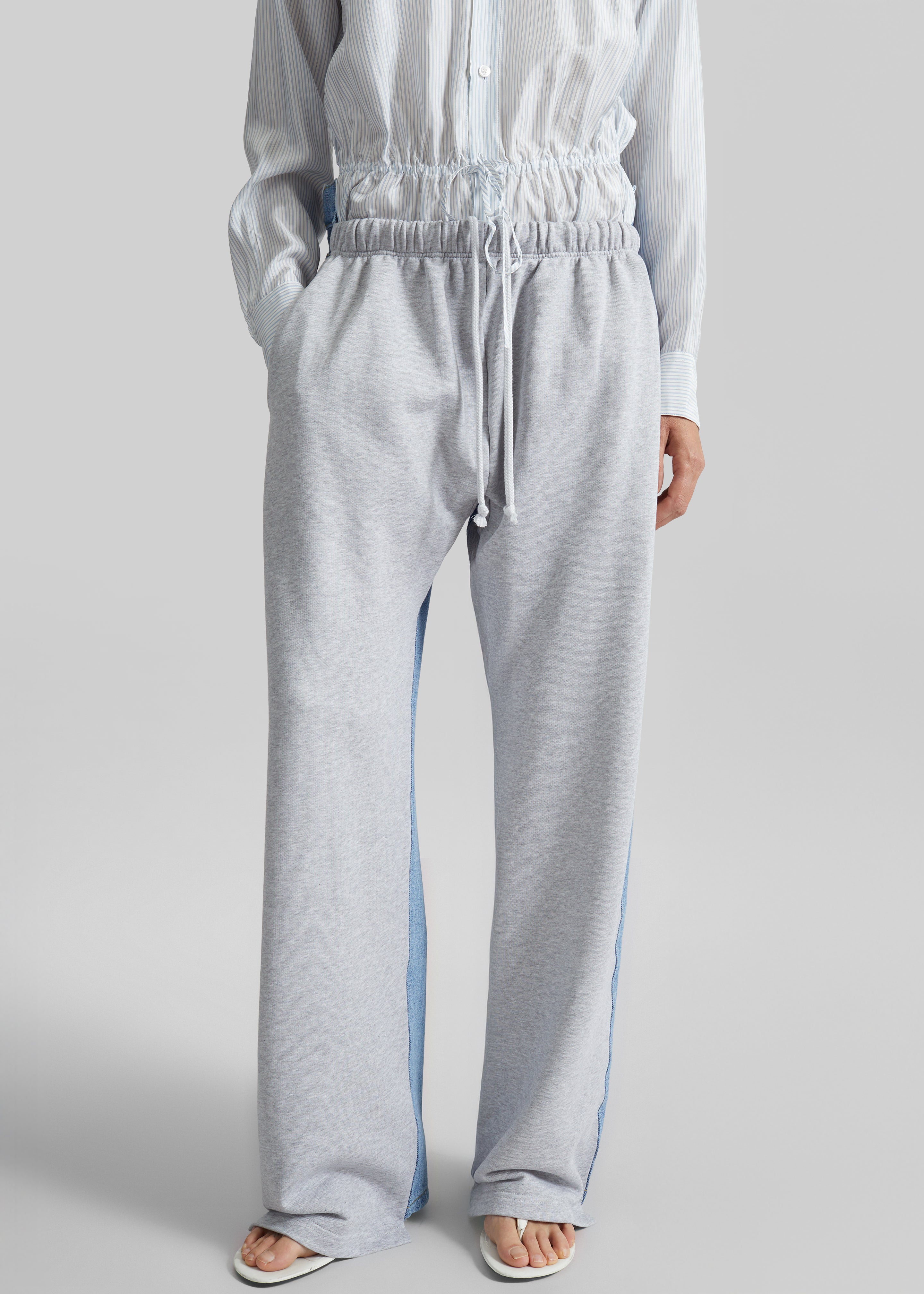 Bettter Track Denim Trousers - Grey - 6