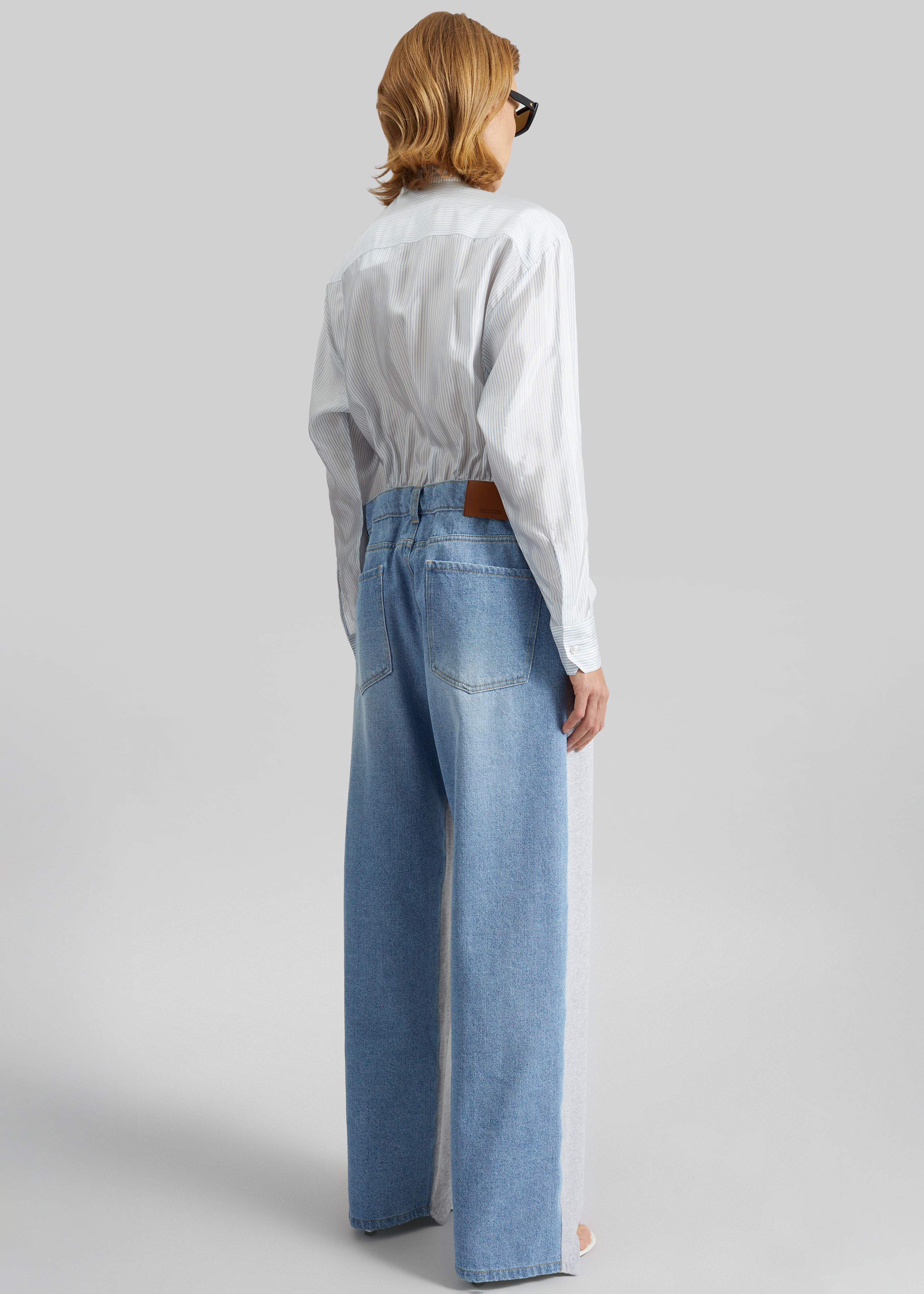 Bettter Track Denim Trousers - Grey - 8