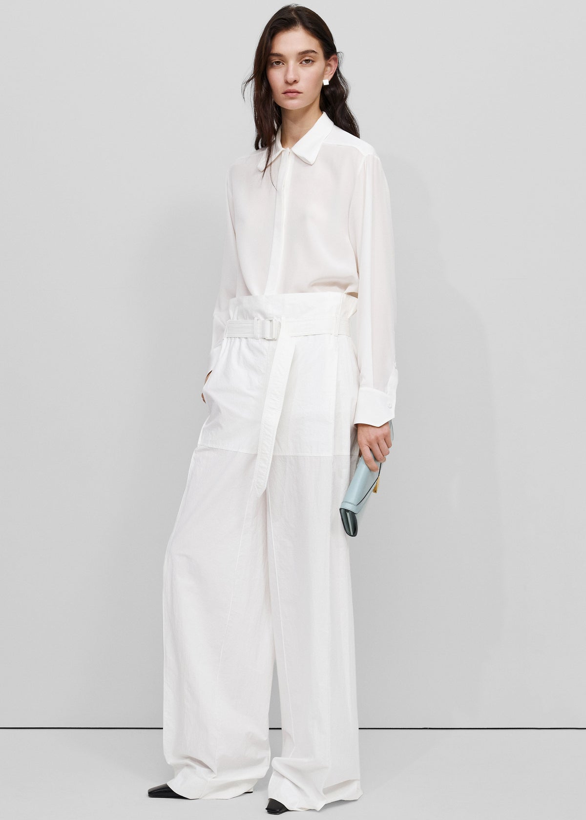 Bevza 3D-Collar Shirt - Ivory - 3