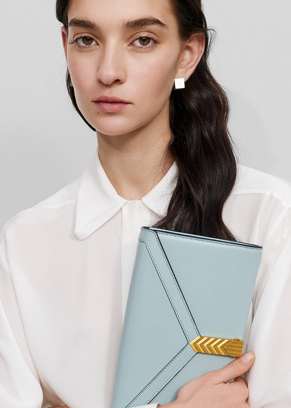 Bevza 3D-Collar Shirt - Ivory - 4