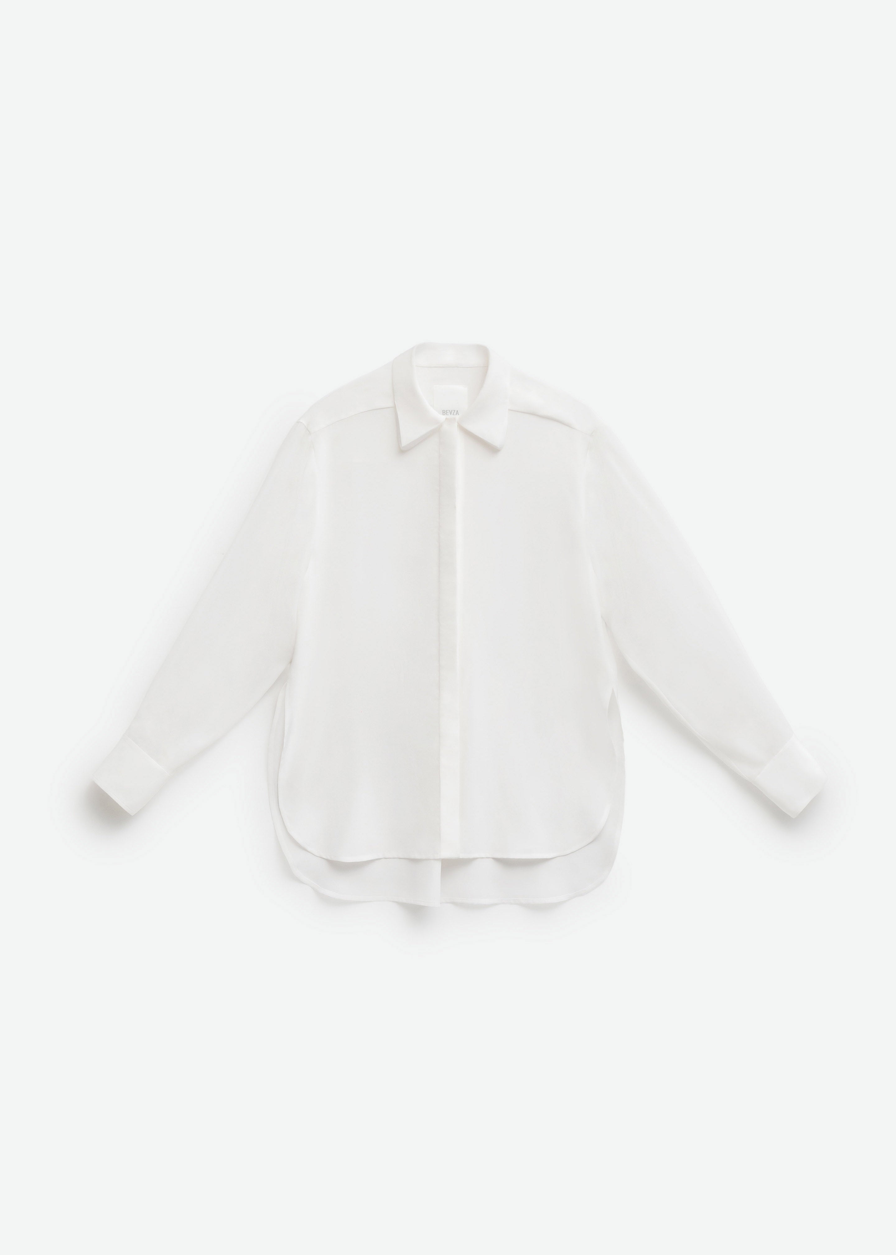 Bevza 3D-Collar Shirt - Ivory - 6