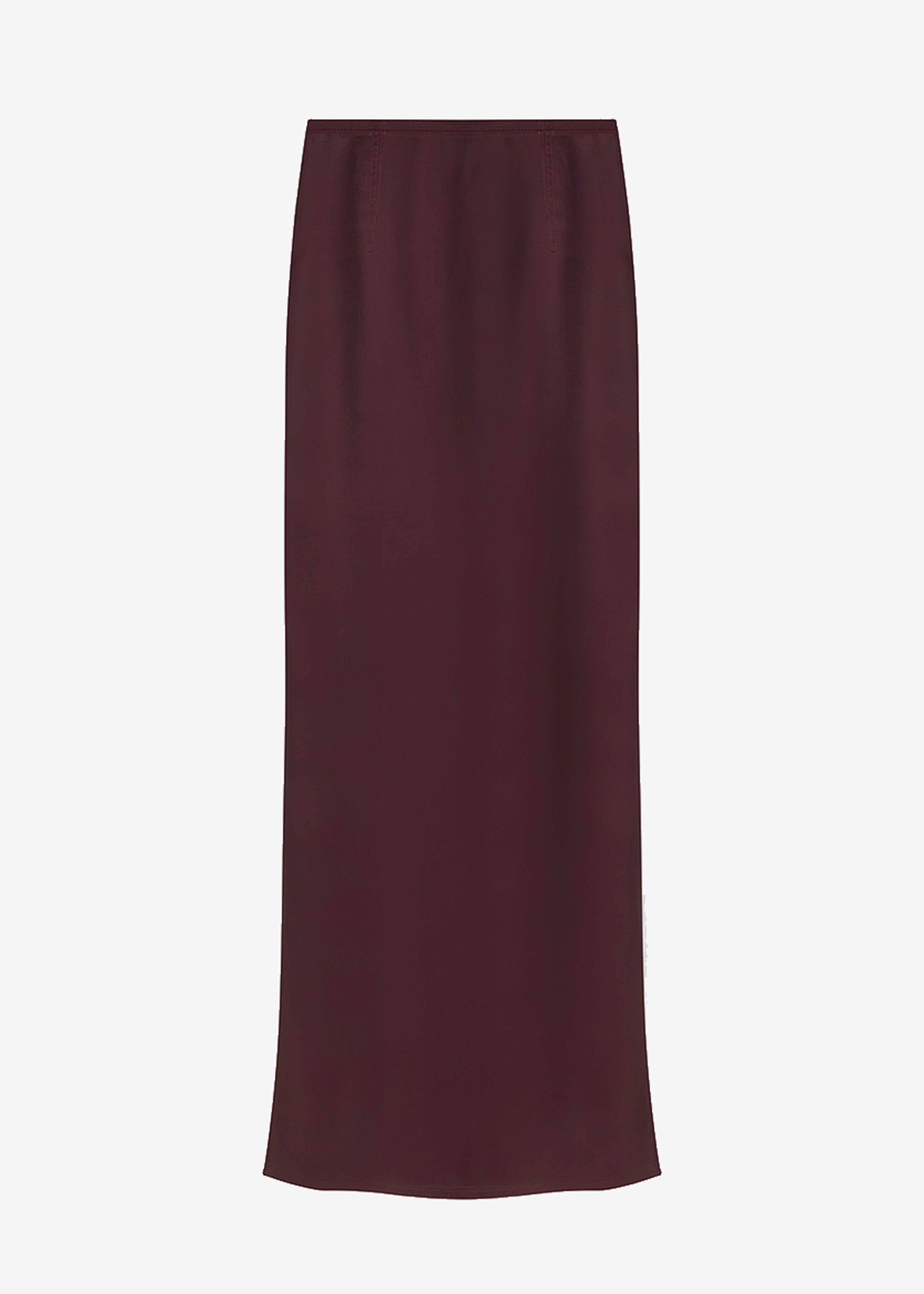 Bevza Ankle Length Skirt - Burgundy Brown - 10