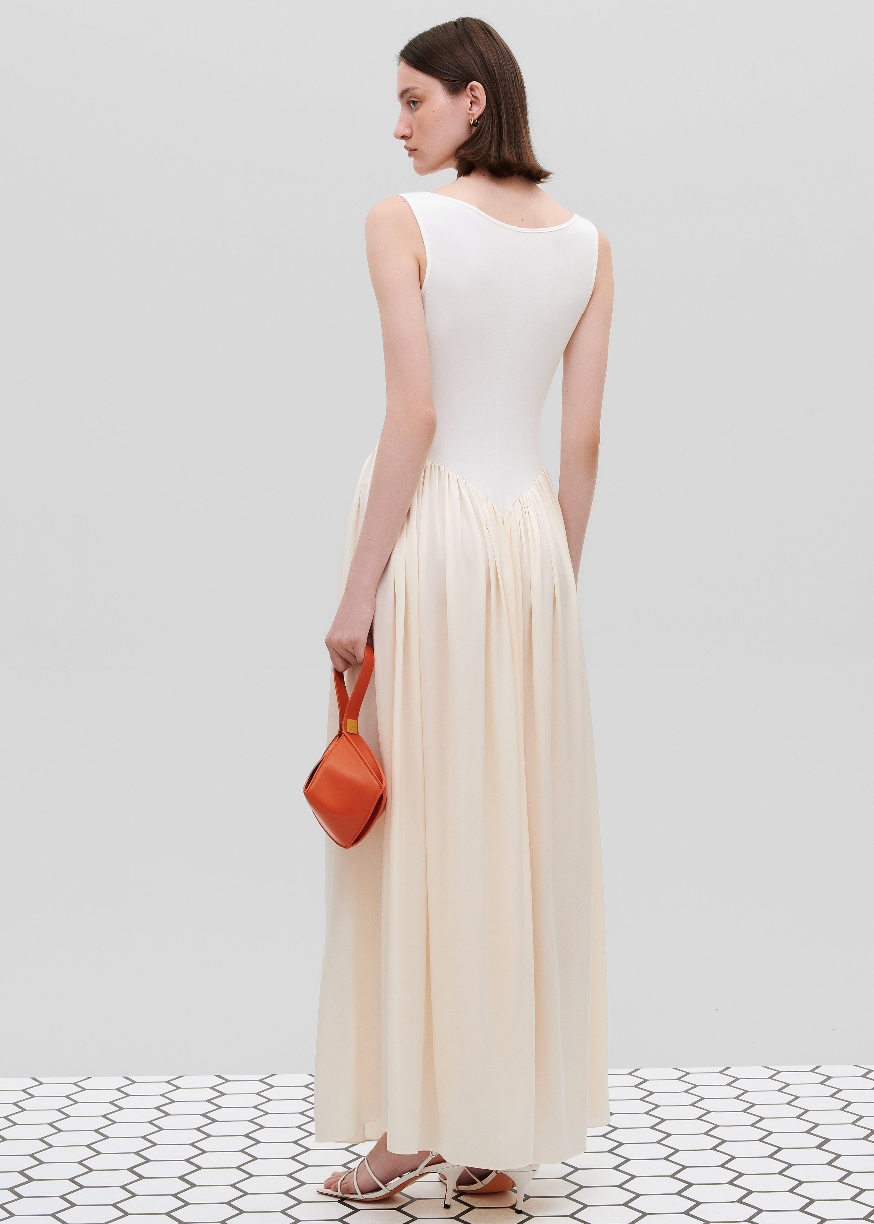 Bevza Anna Dress - Ivory - 3