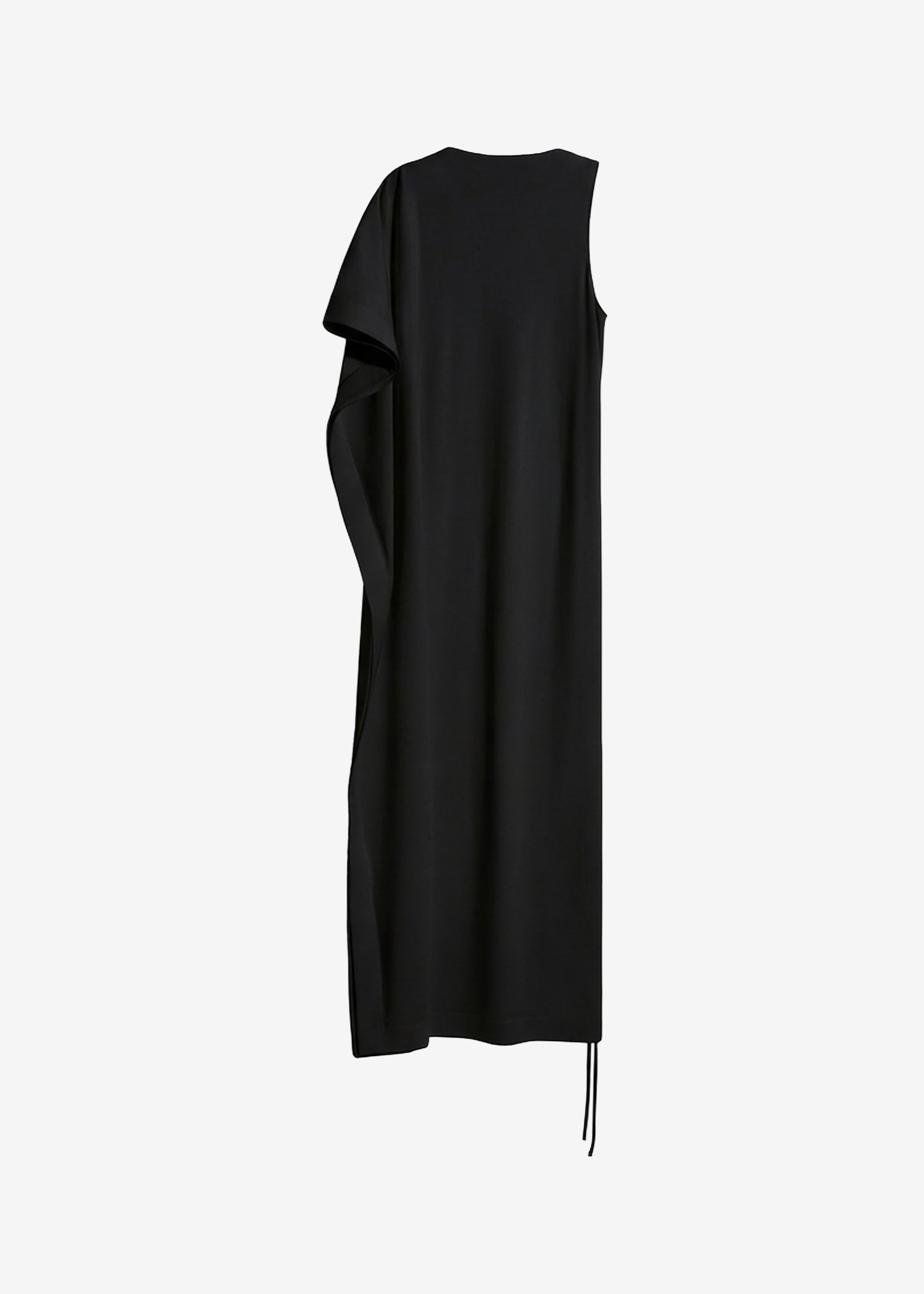 Bevza Black On Black Dress - Black - 6
