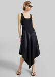 Bevza Square Dress - Black