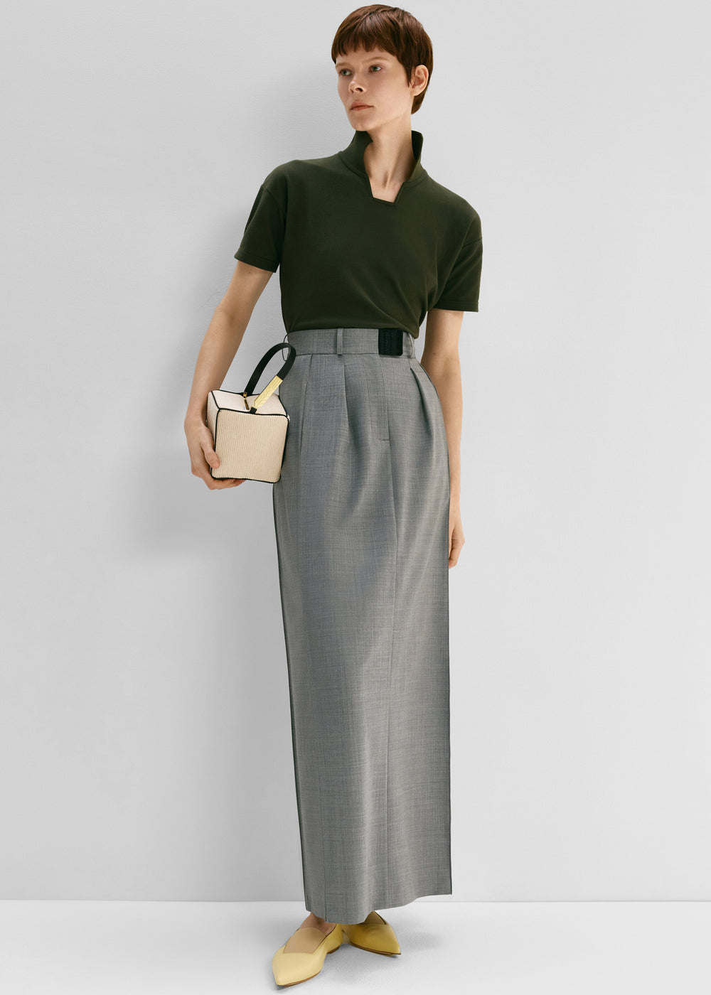 Bevza Costume Skirt - Dark Grey