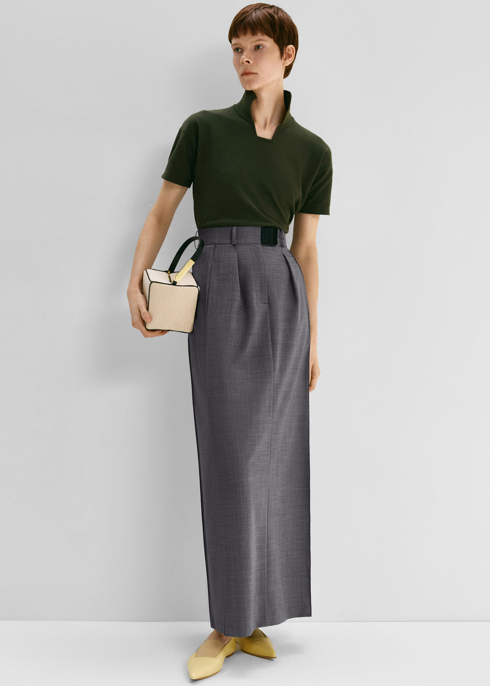 Bevza Costume Skirt - Dark Grey