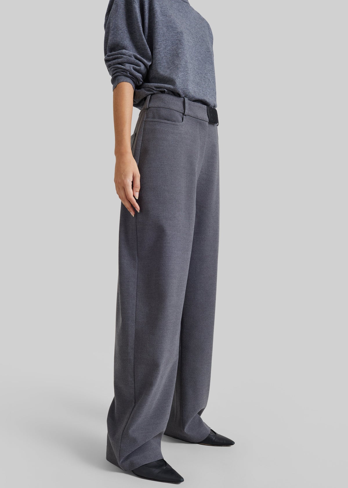 Bevza Costume Trousers - Grey