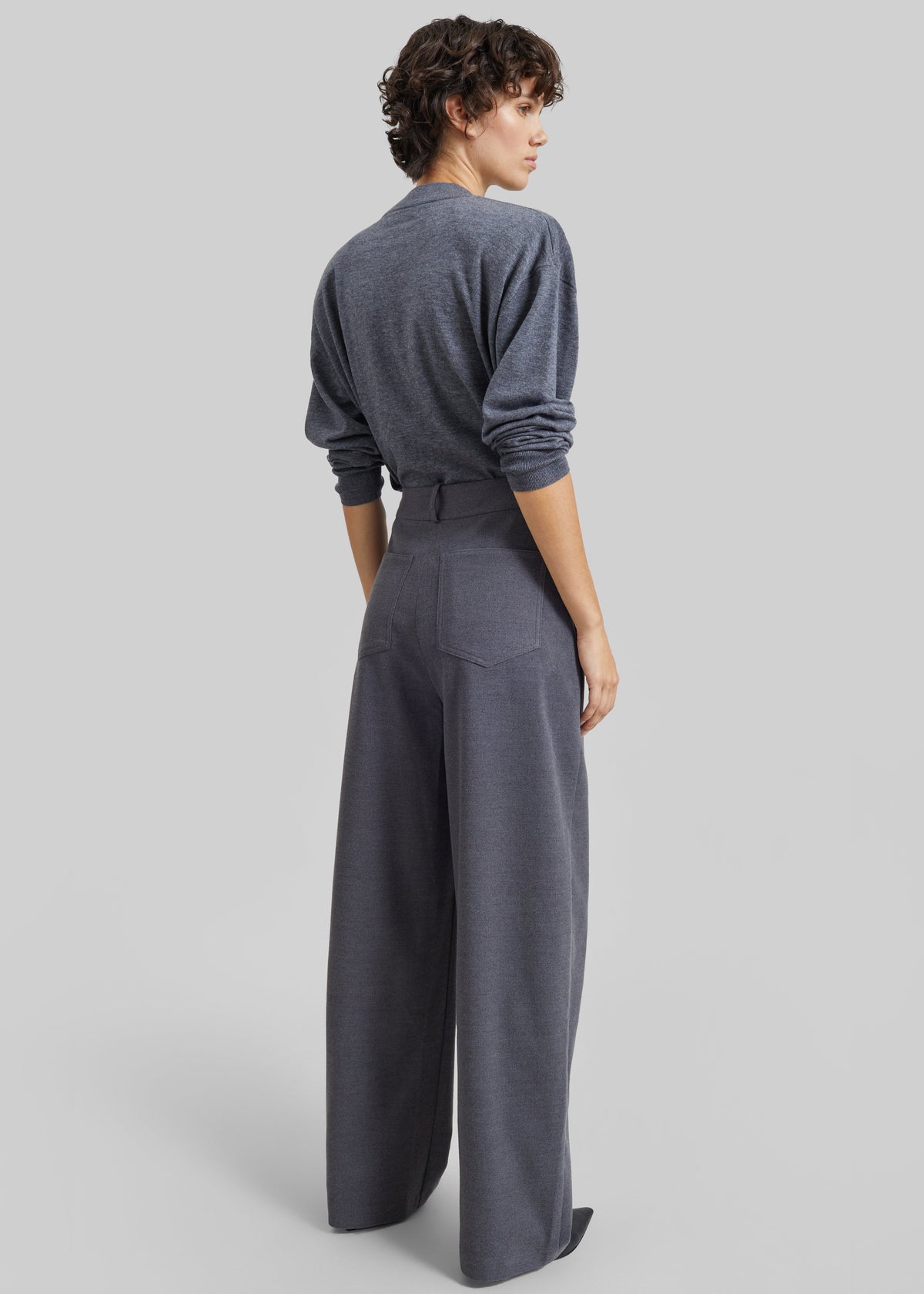 Bevza Costume Trousers - Grey