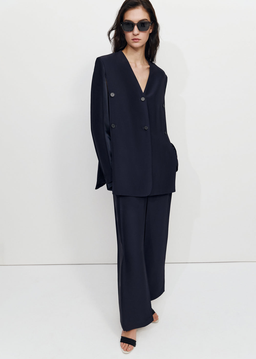 Bevza Deconstructed Jacket #3 - Dark Ink Navy - 1