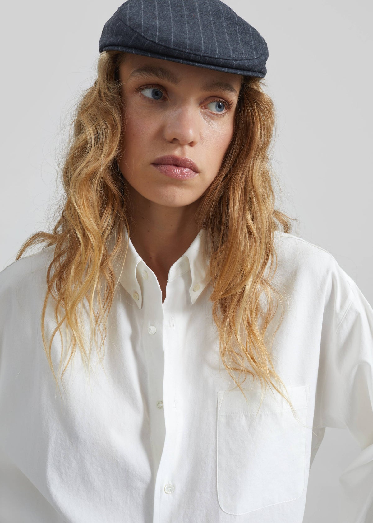 Bevza Flat Cap - Dark Grey - 3