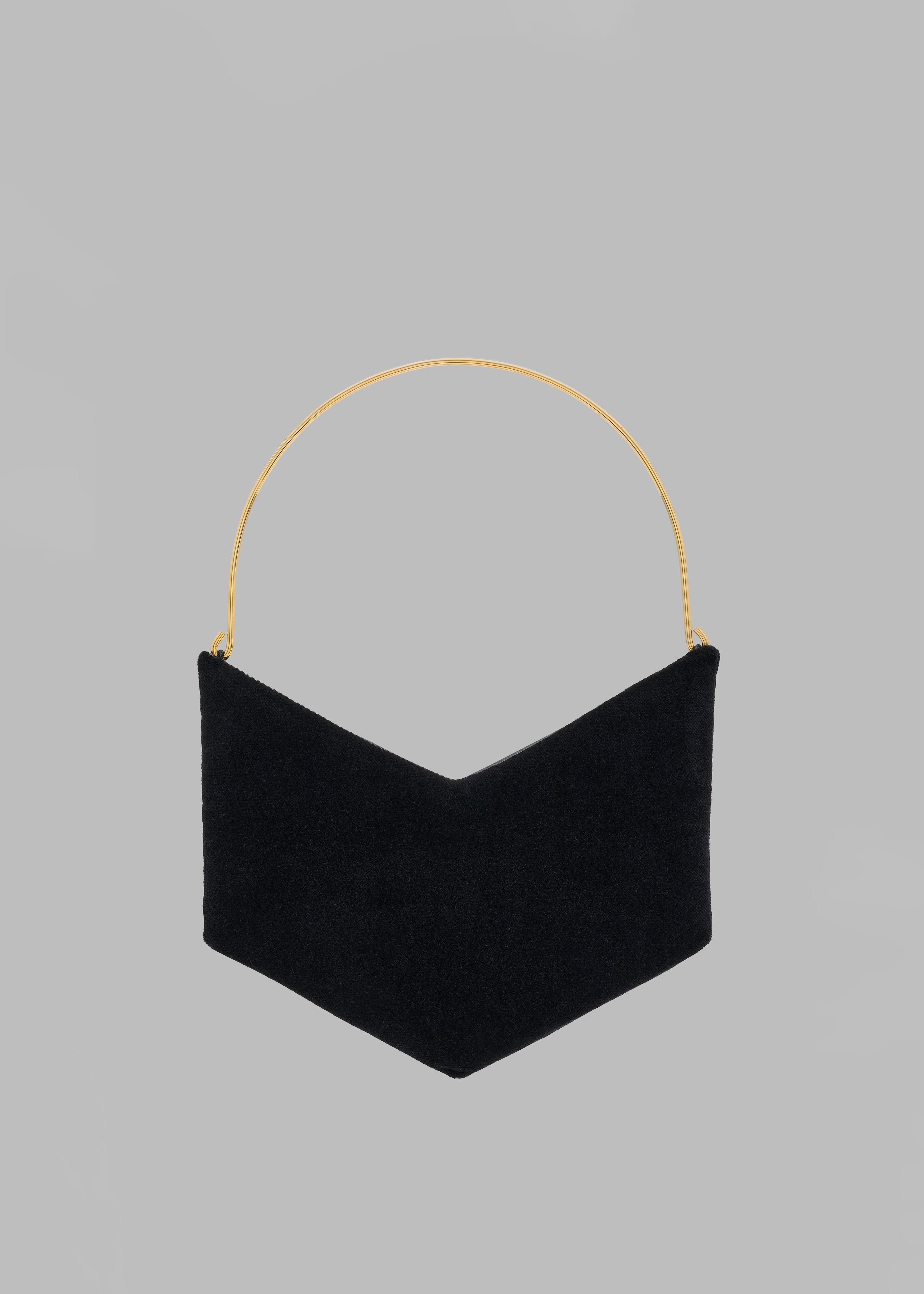 Bevza Grain Clutch - Black - 1