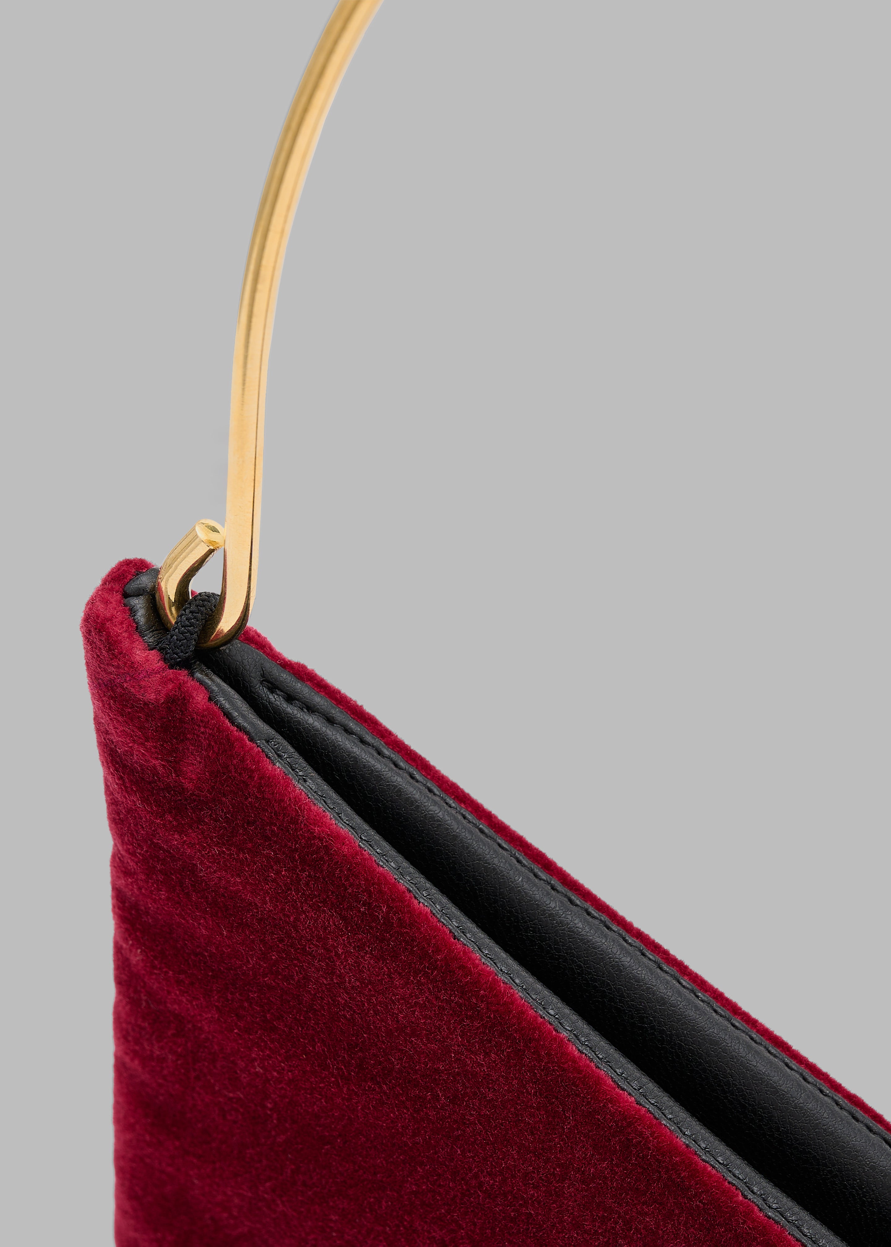 Bevza Grain Clutch - Burgundy - 3