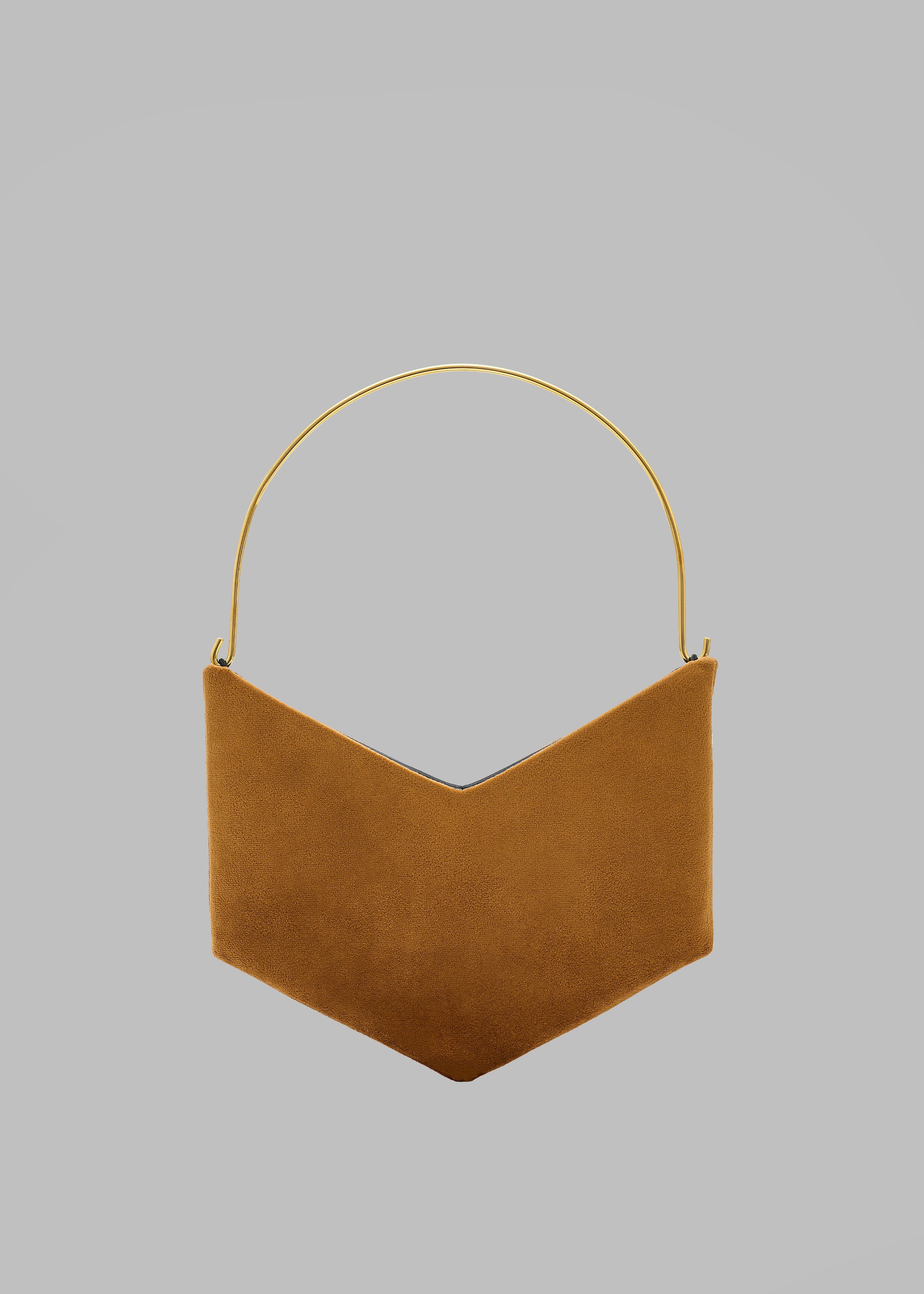 Bevza Grain Clutch - Mustard - 1