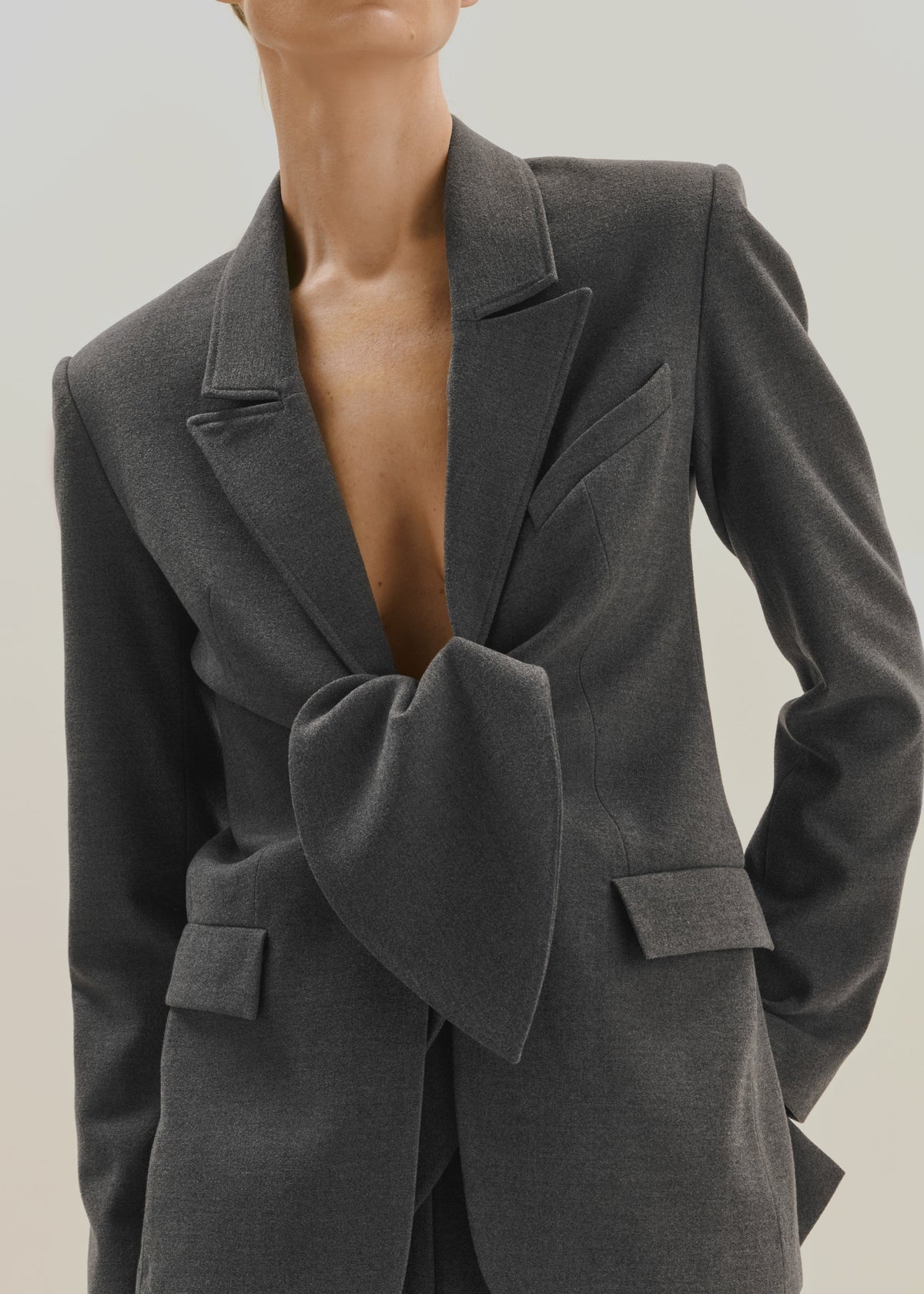 Bevza Jacket With Hustka - Dark Grey