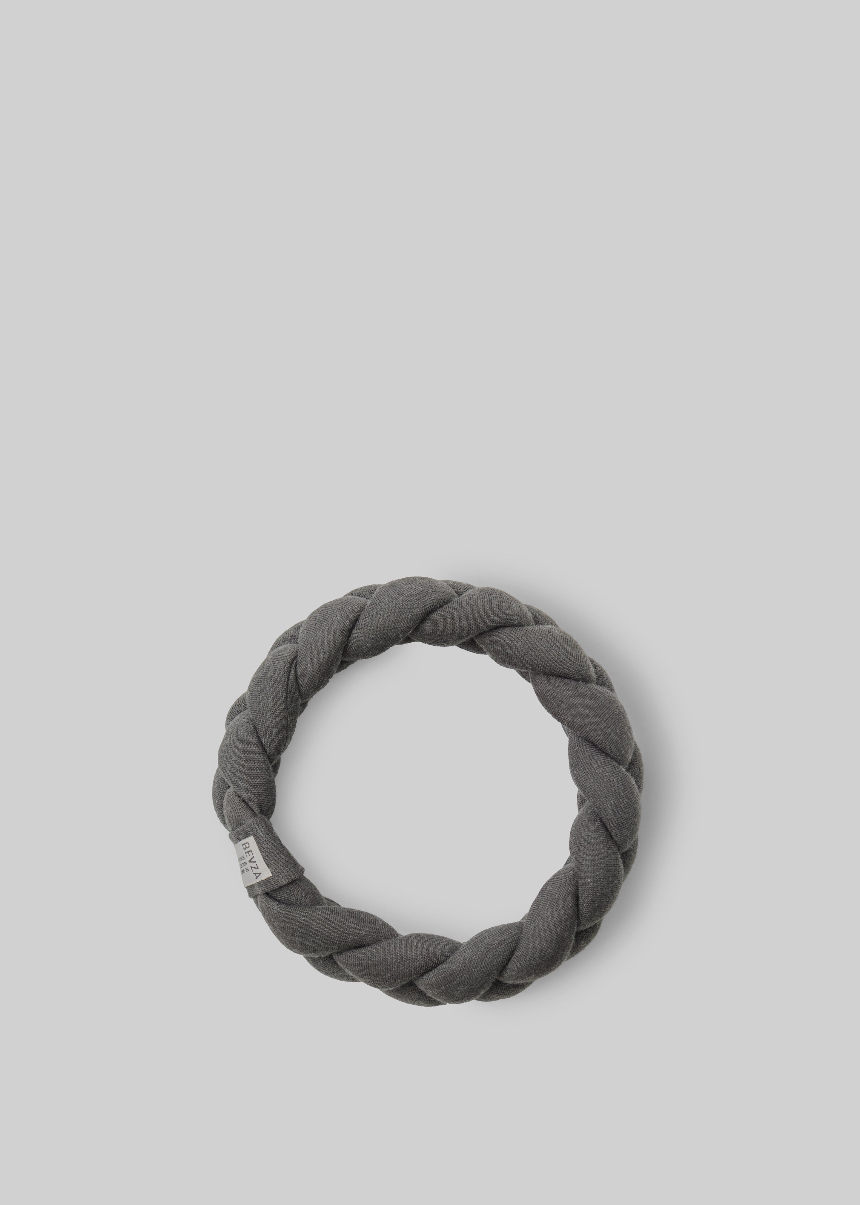 Bevza Kosa Headband - Dark Grey - 3