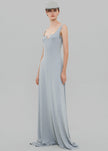 Bevza Kyiv Summer Dress - Steel Grey