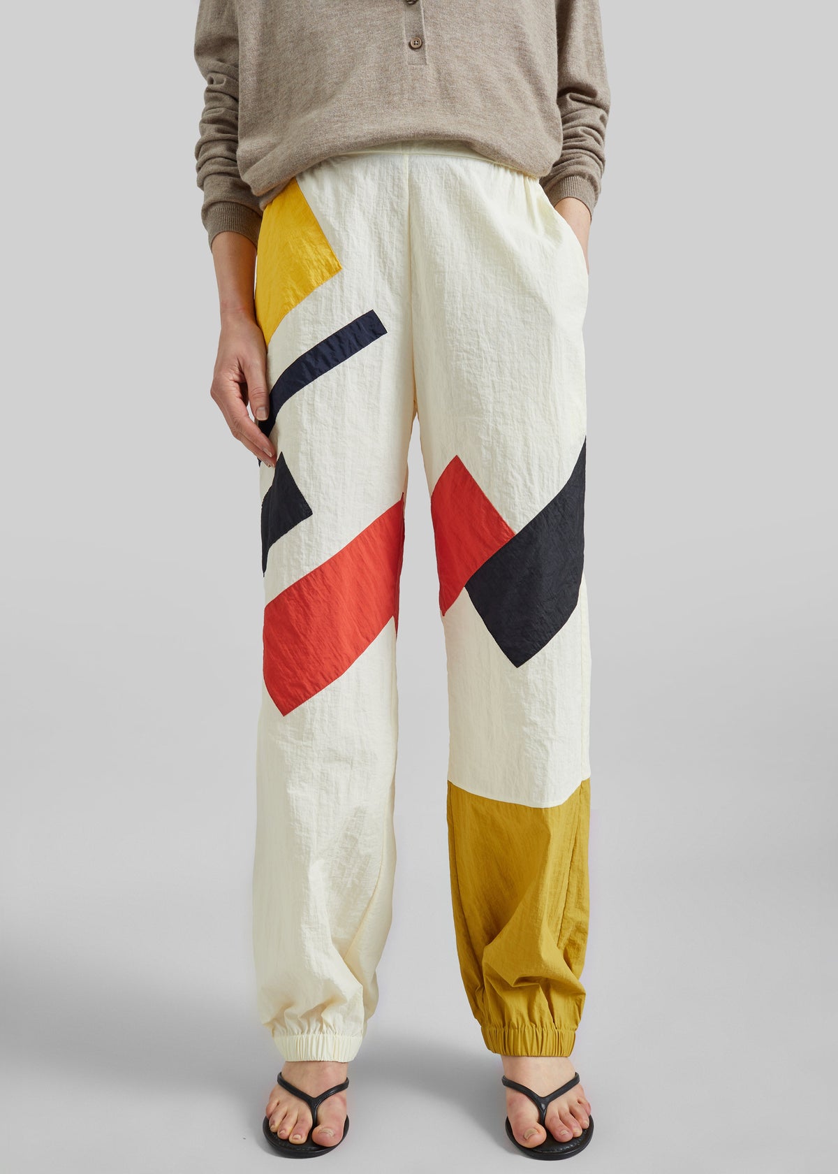 Bevza Malevich Track Pants - Vanilla - 2