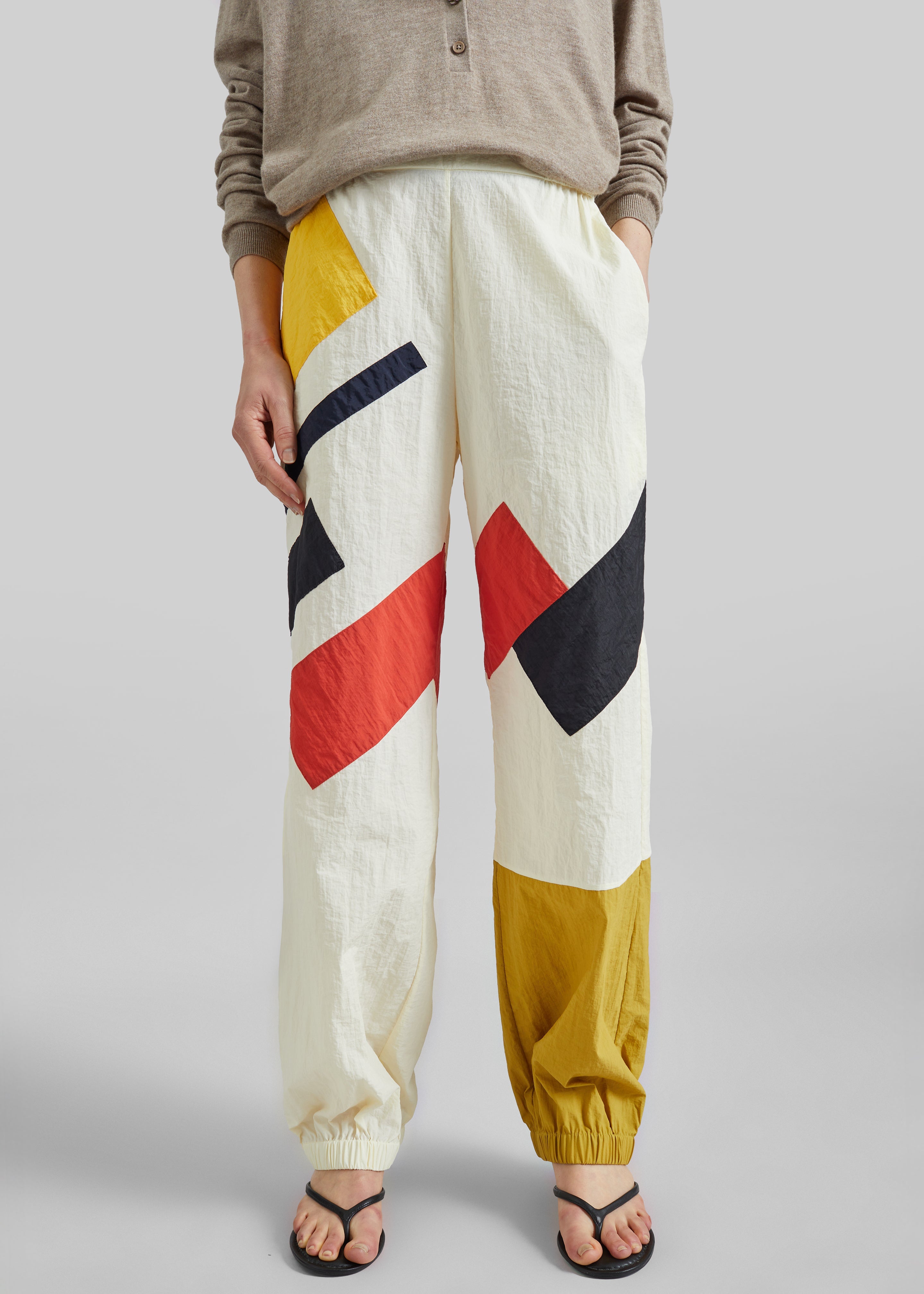 Bevza Malevich Track Pants - Vanilla - 2